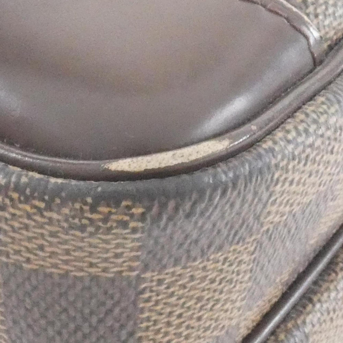 Louis Vuitton Brown Ebene Coated Canvas Shoulder Bag (Pre-Owned)