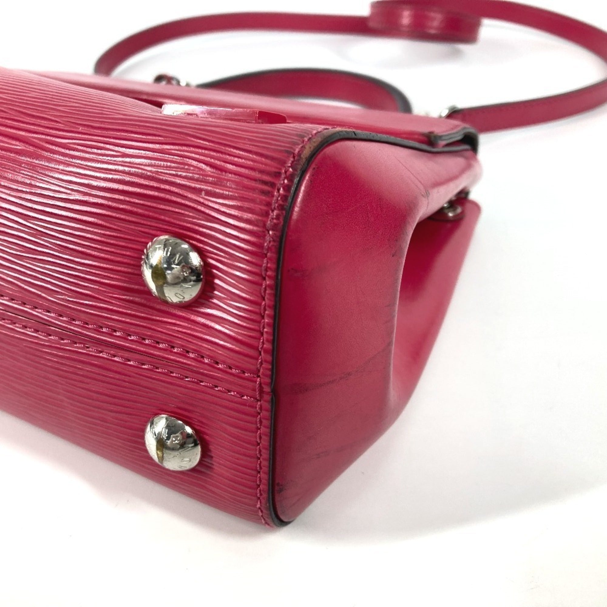 Louis Vuitton Epi Hot Pink Epi Leather Handbag Shoulder Bag (Pre-Owned)