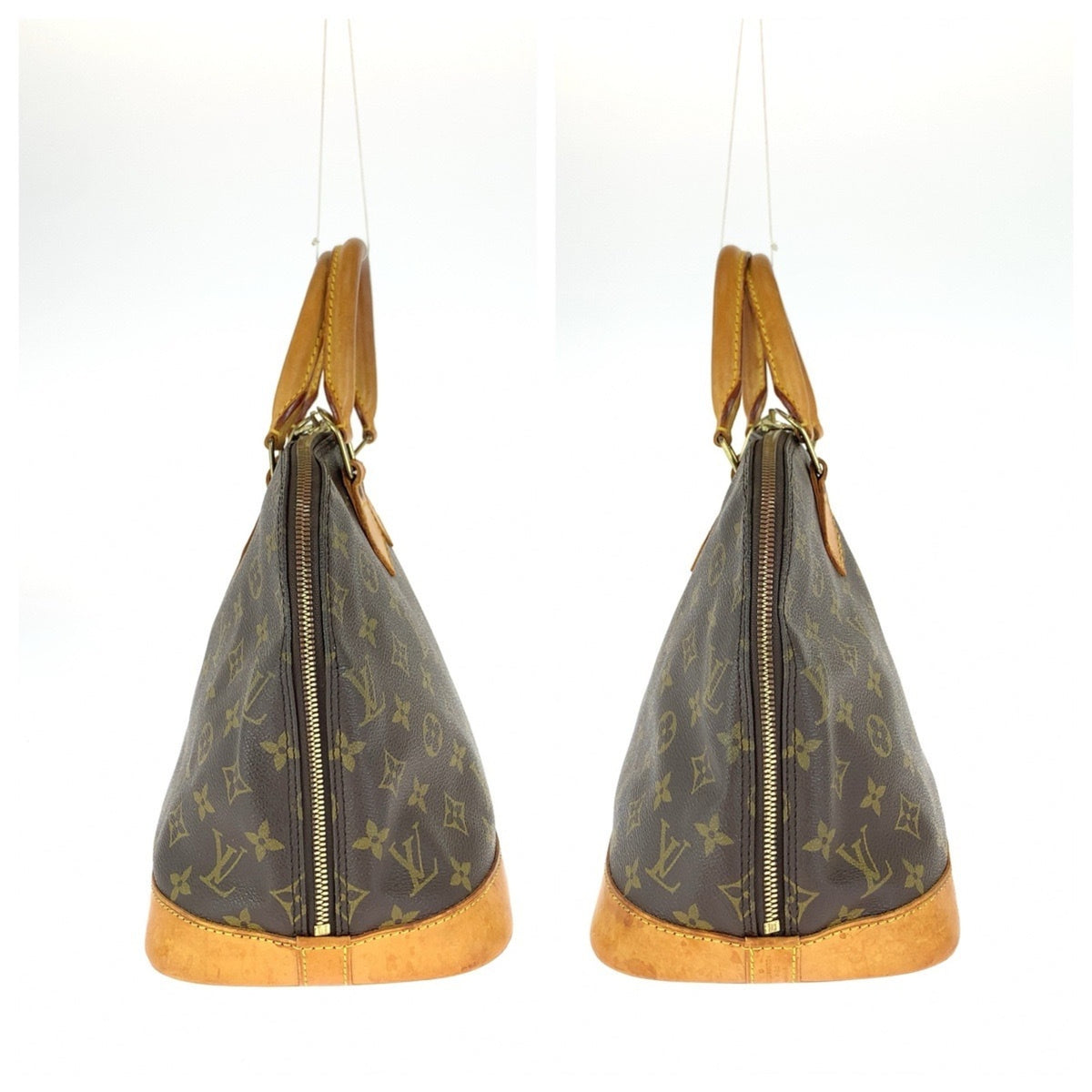 Louis Vuitton Brown Monogram Pvc Handbag (Pre-Owned)