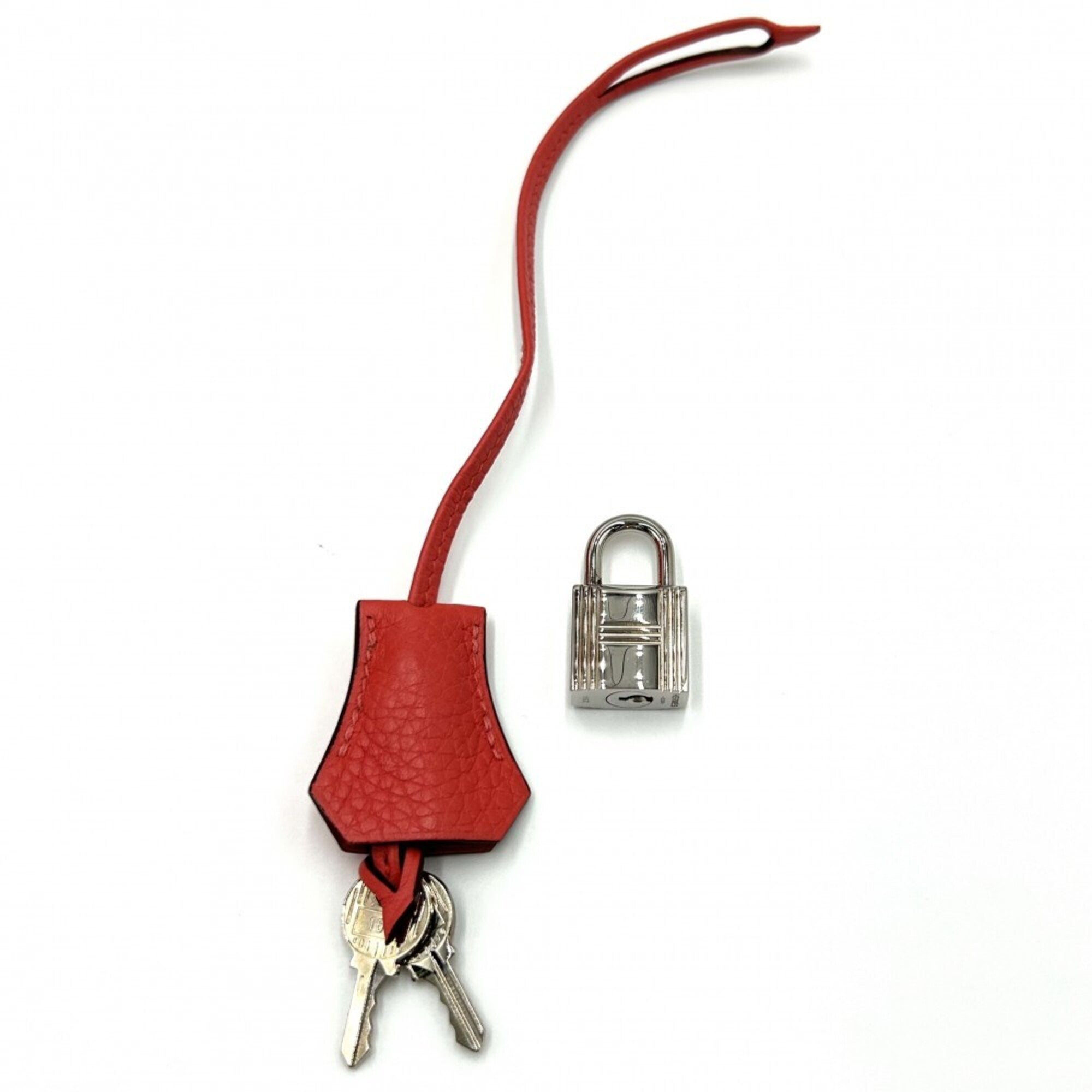 Hermes Pink Leather Handbag (Pre-Owned)