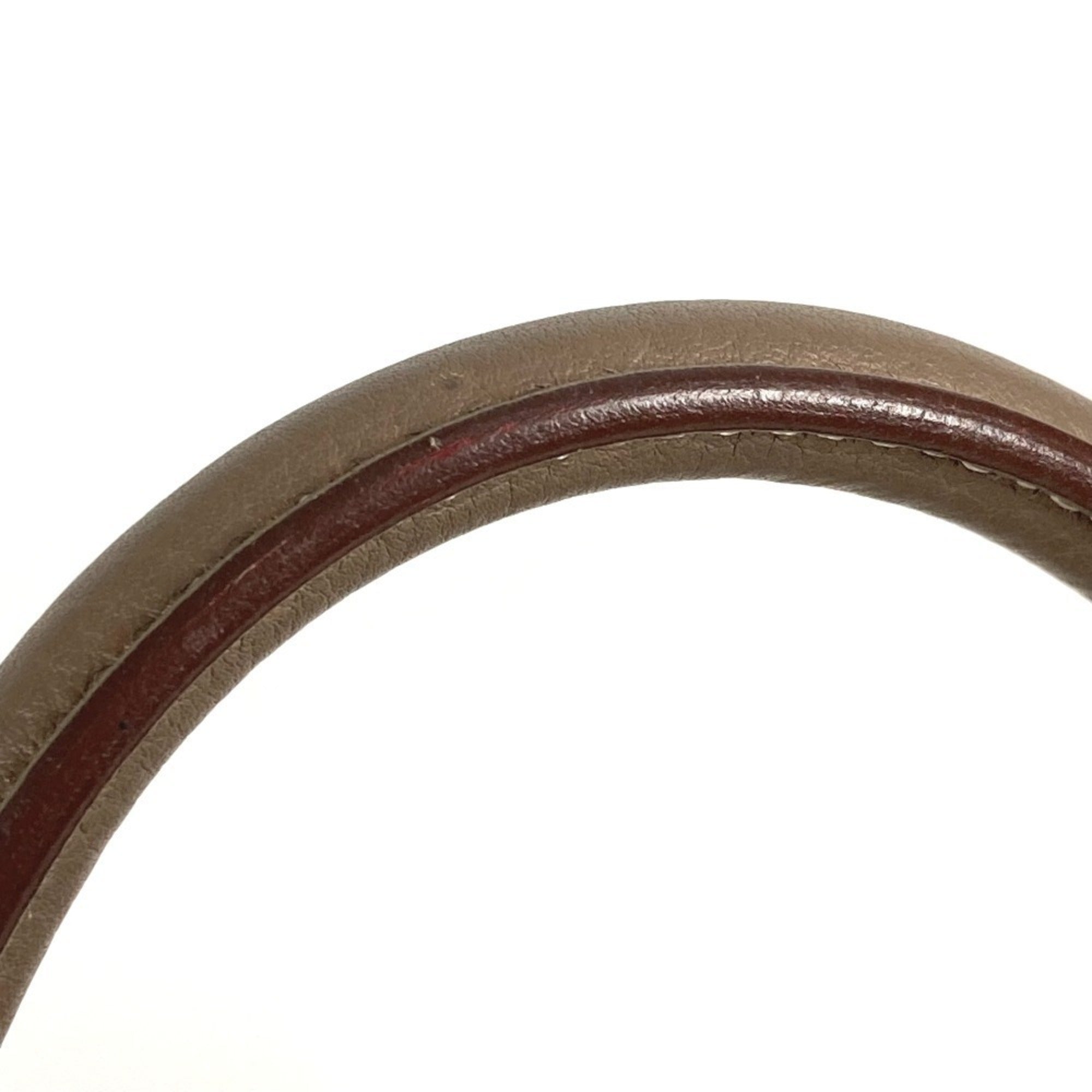Hermes Bolide Etoupe Gray Gray Taurillon Clemence Leather Handbag Shoulder Bag Tote Bag (Pre-Owned)