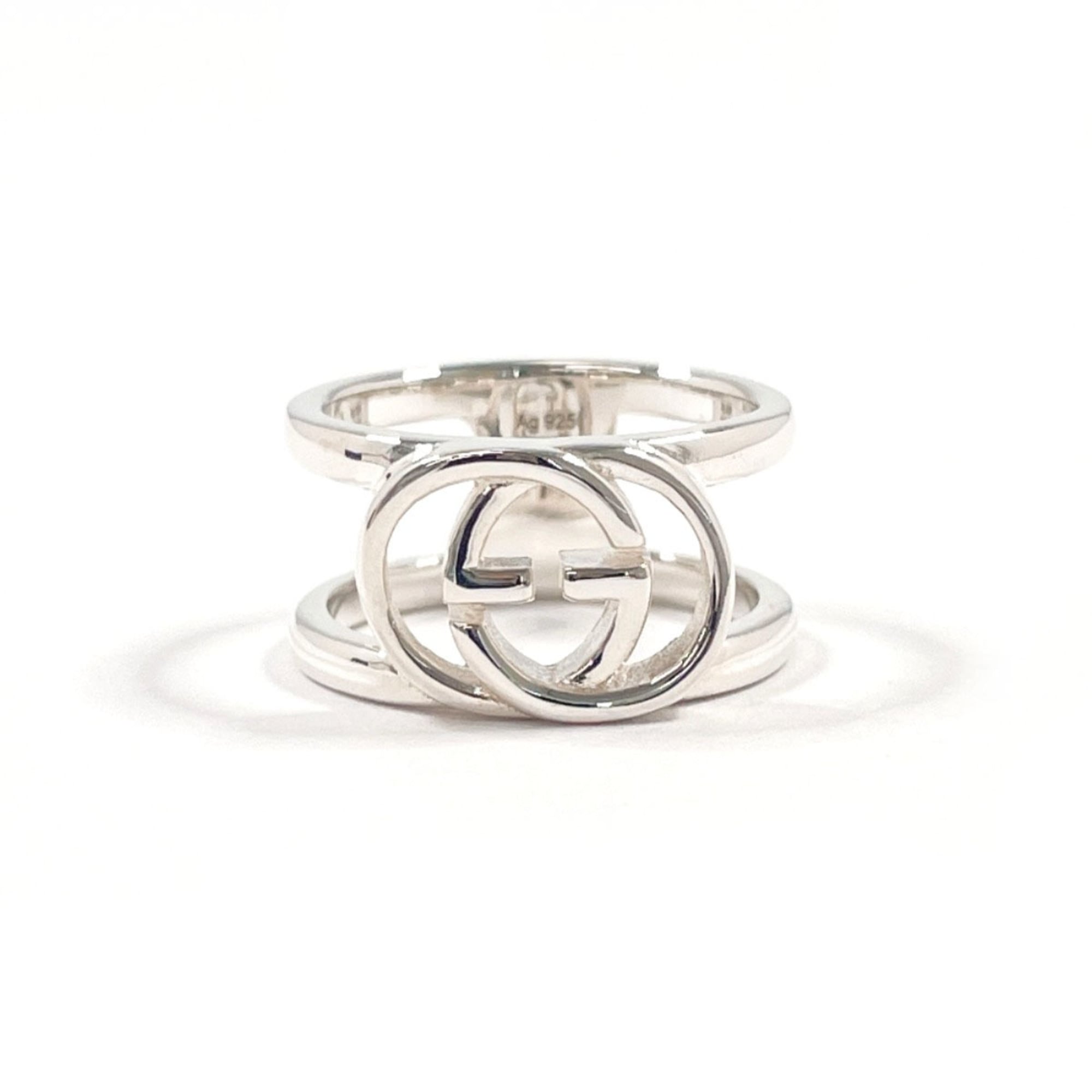 Gucci Silver Silver 925 Band Ring (Pre-Owned)