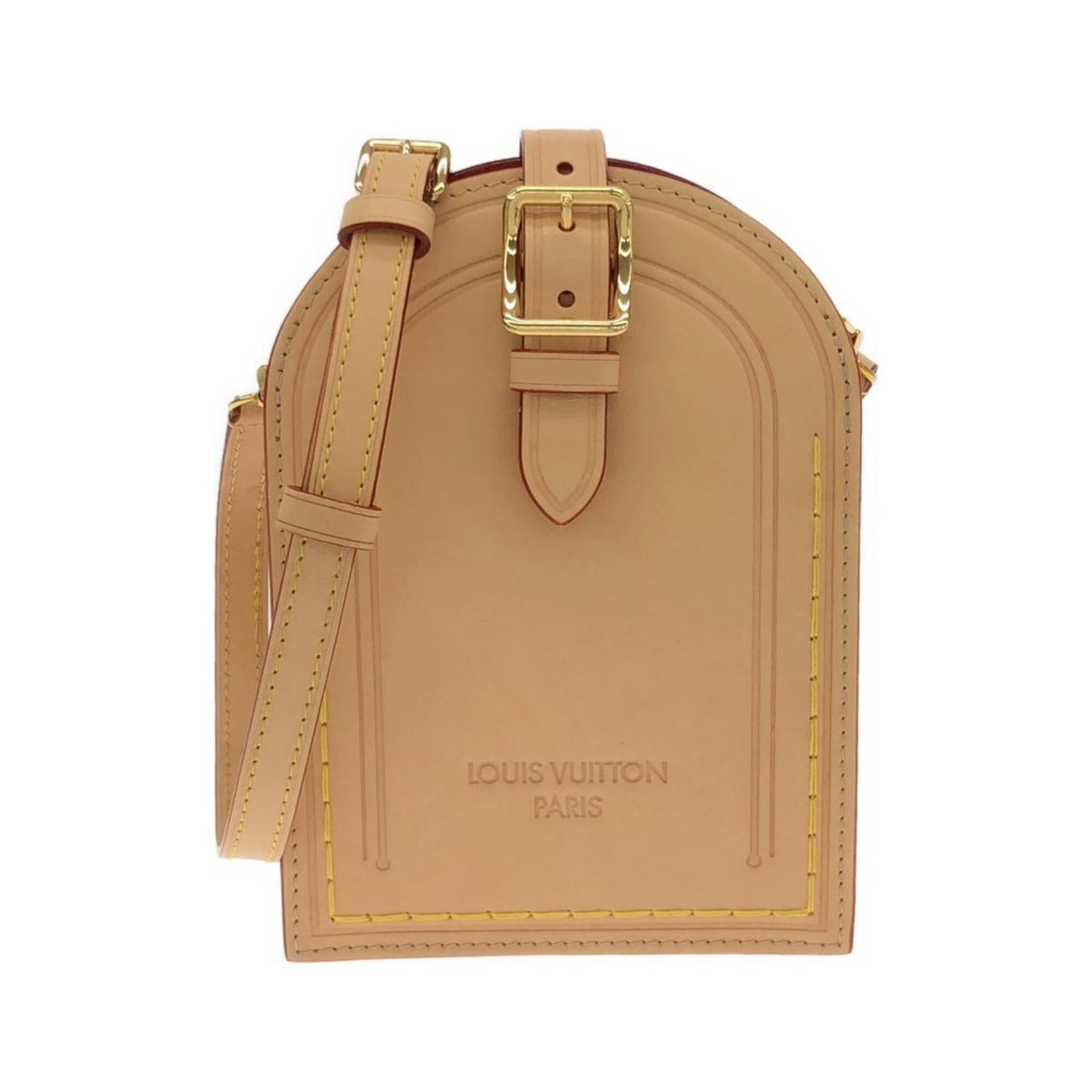 Louis Vuitton Natural Leather Shoulder Bag (Pre-Owned)