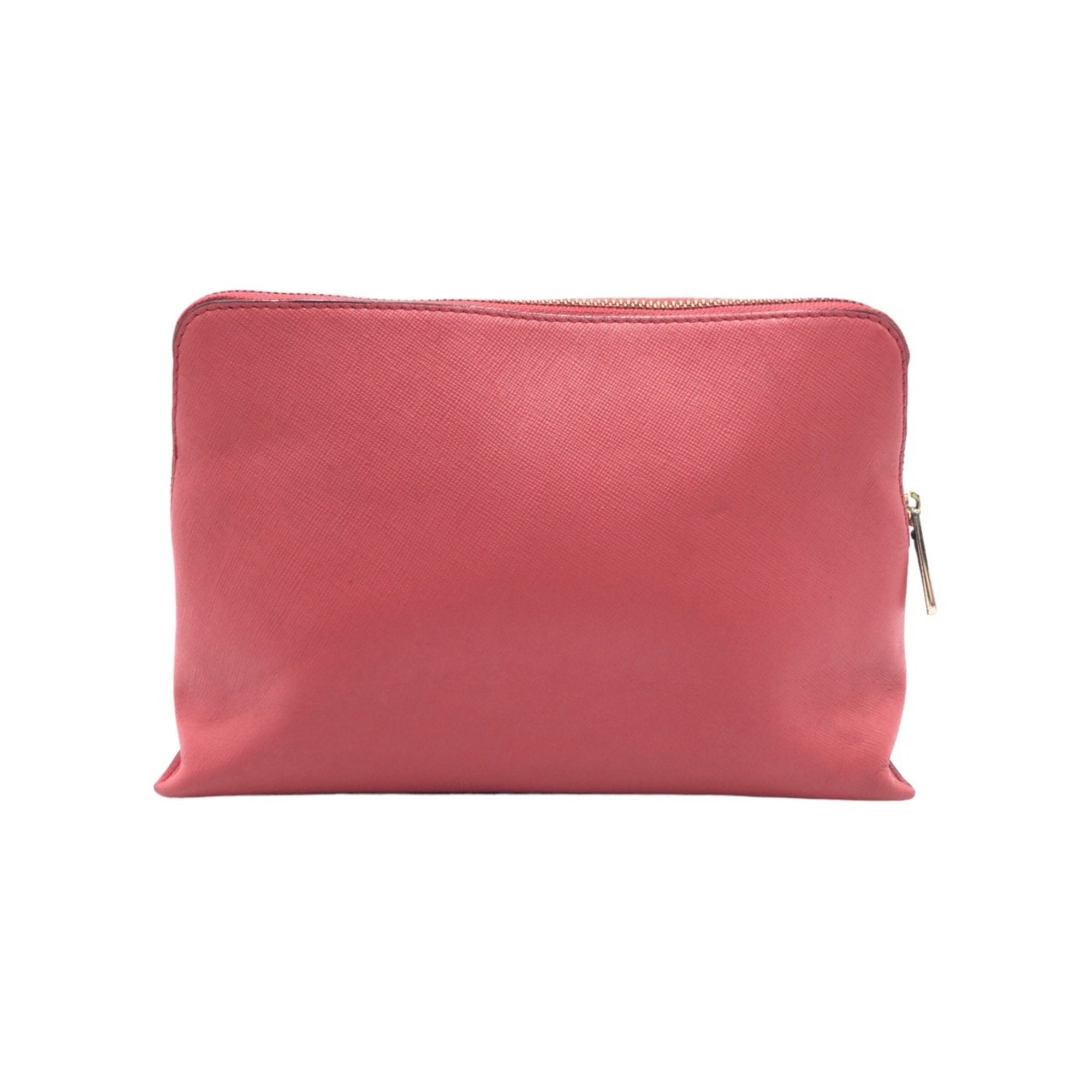 Coach Pink Leather Pouch (Pre-Owned)