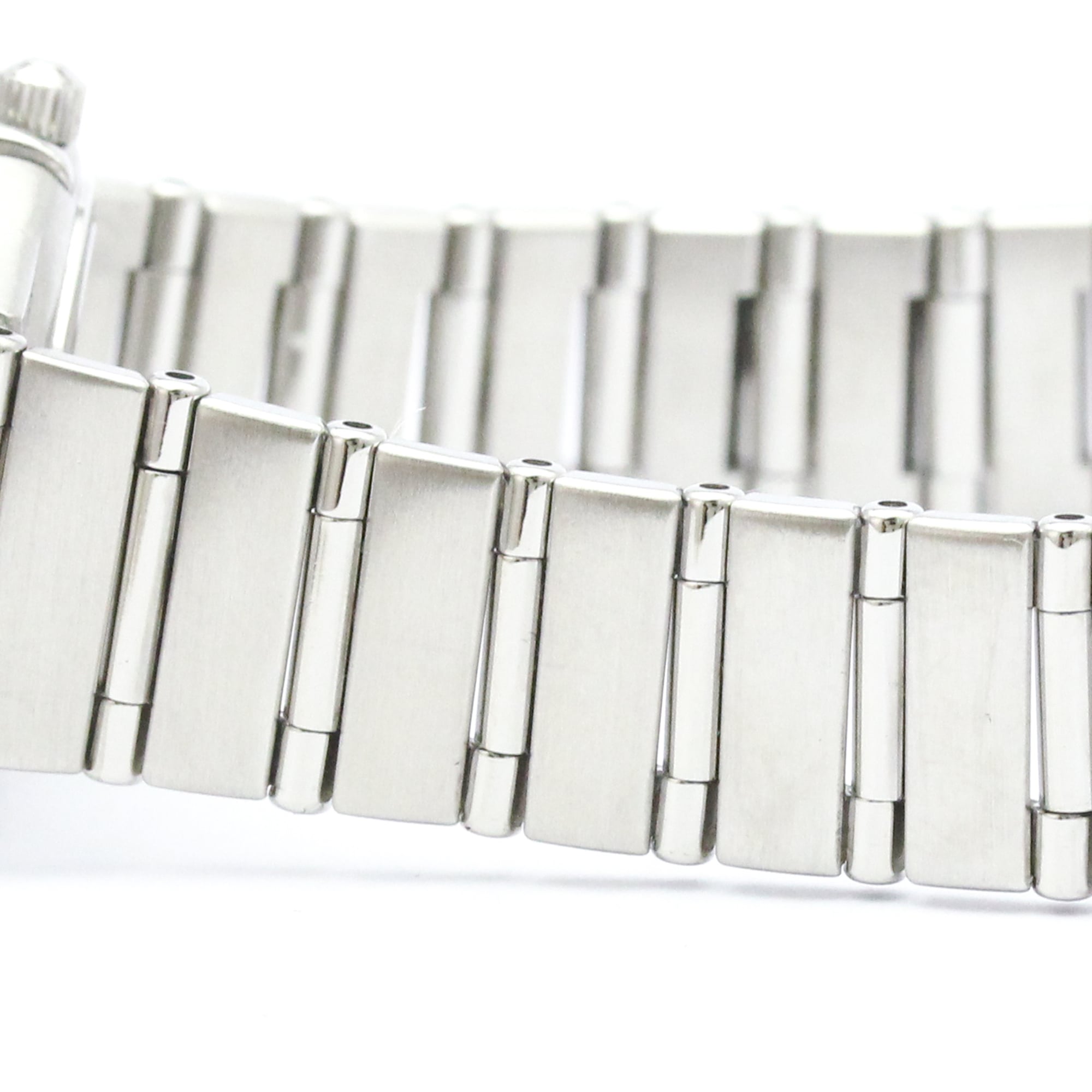 Omega Constellation My Choice Quartz Watch Stainless Steel With Diamond Bezel And Mother Of Pearl Watch (Pre-Owned)