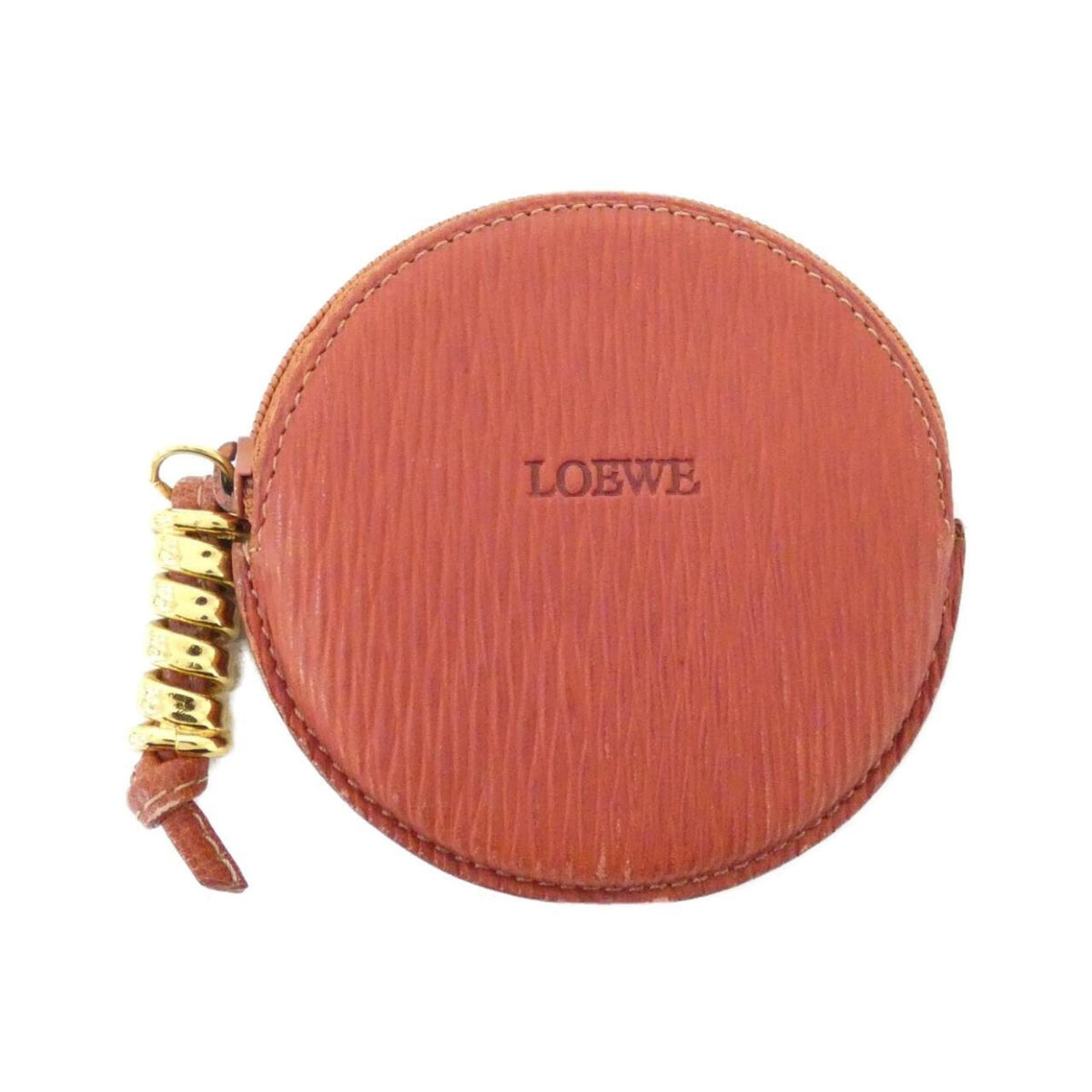 Loewe Brown Leather Coin Purse/Coin Case (Pre-Owned)