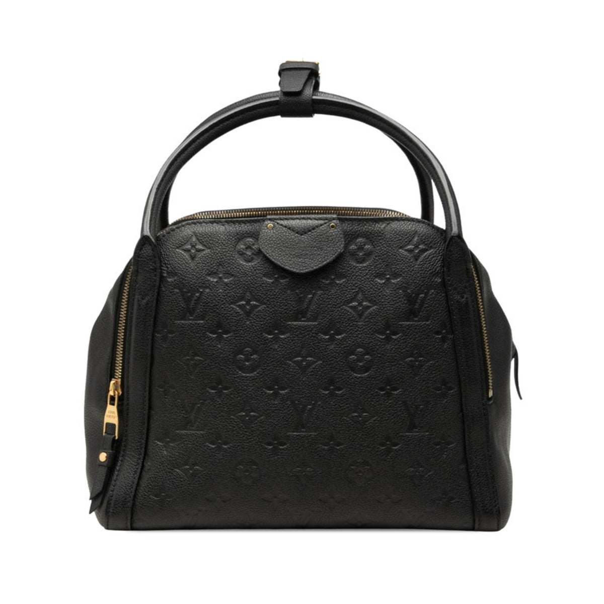 Louis Vuitton Black Noir Leather Handbag (Pre-Owned)