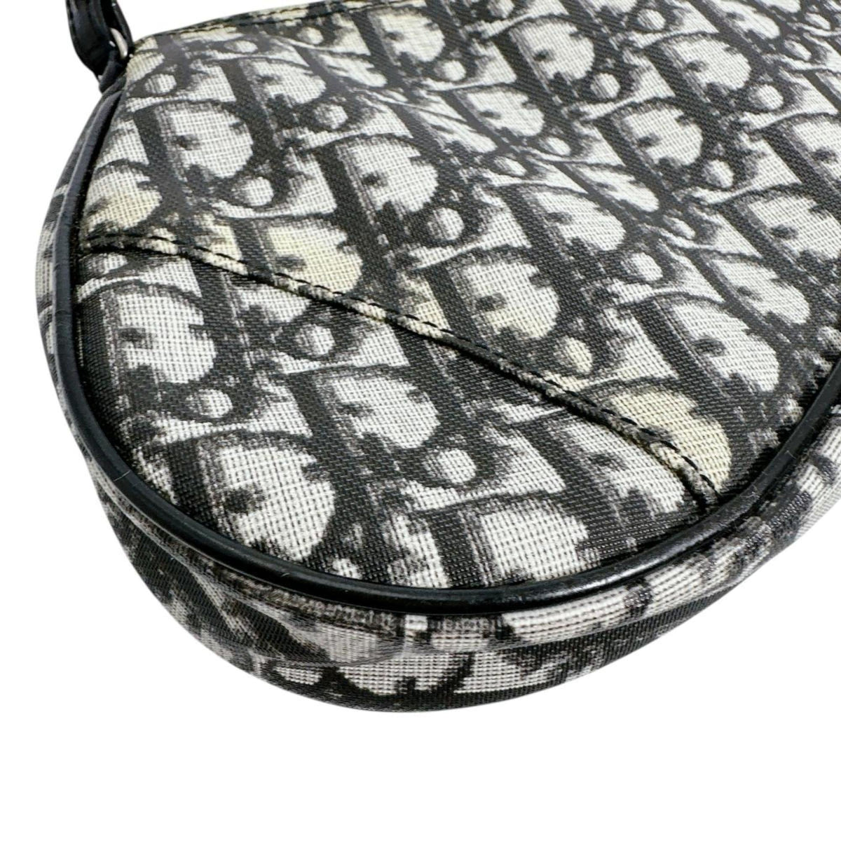 Christian Dior Black Pvc Handbag Pouch (Pre-Owned)