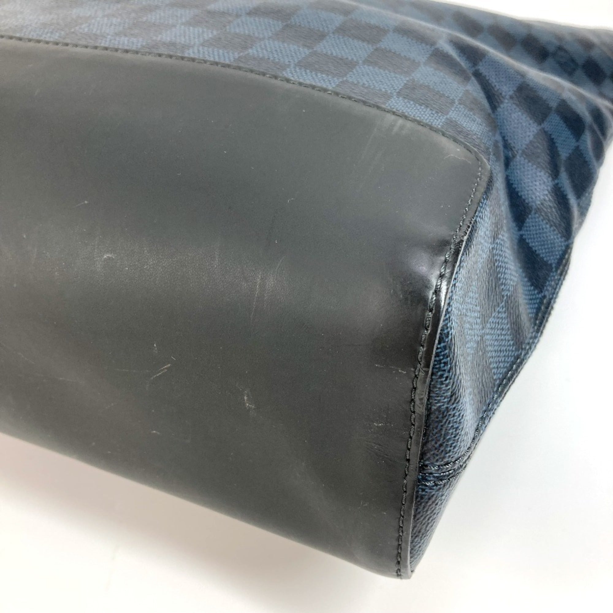 Louis Vuitton Damier Cobalt Navy Handbag Shoulder Bag (Pre-Owned)