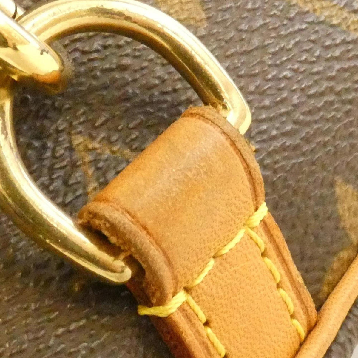 Louis Vuitton Brown Coated Canvas Backpack (Pre-Owned)
