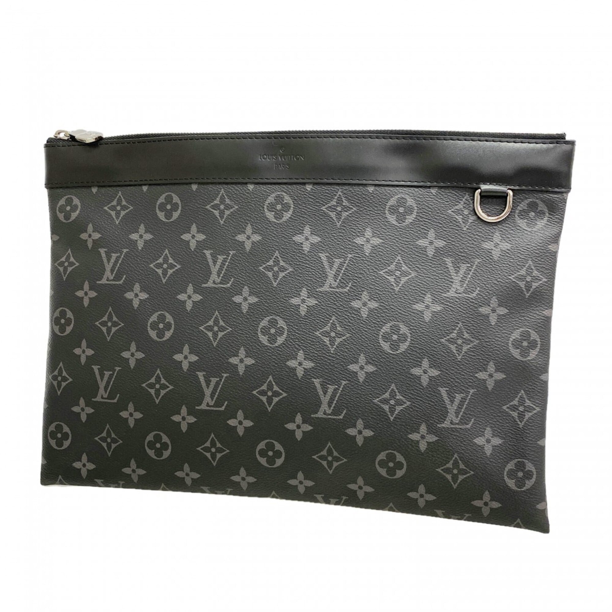 Louis Vuitton Black Clutch Bag (Pre-Owned)