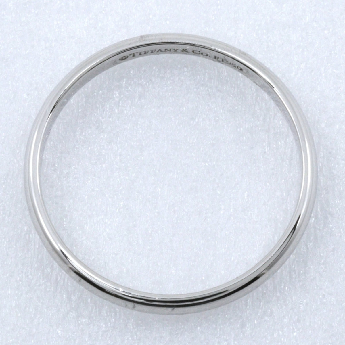Tiffany Platinum 950 Band Ring (Pre-Owned)