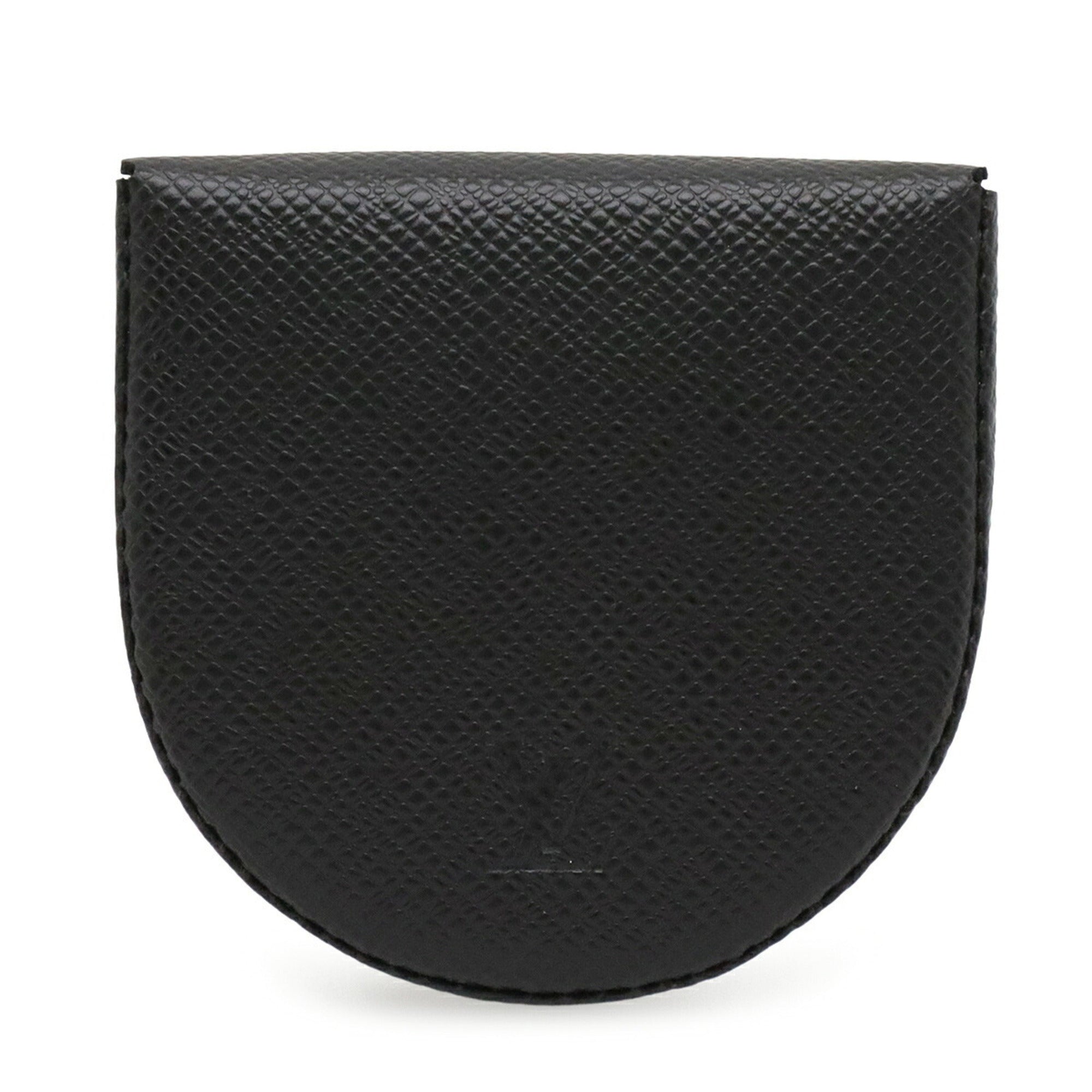 Louis Vuitton Ardoise Taiga Leather Leather Coin Purse/Coin Case (Pre-Owned)