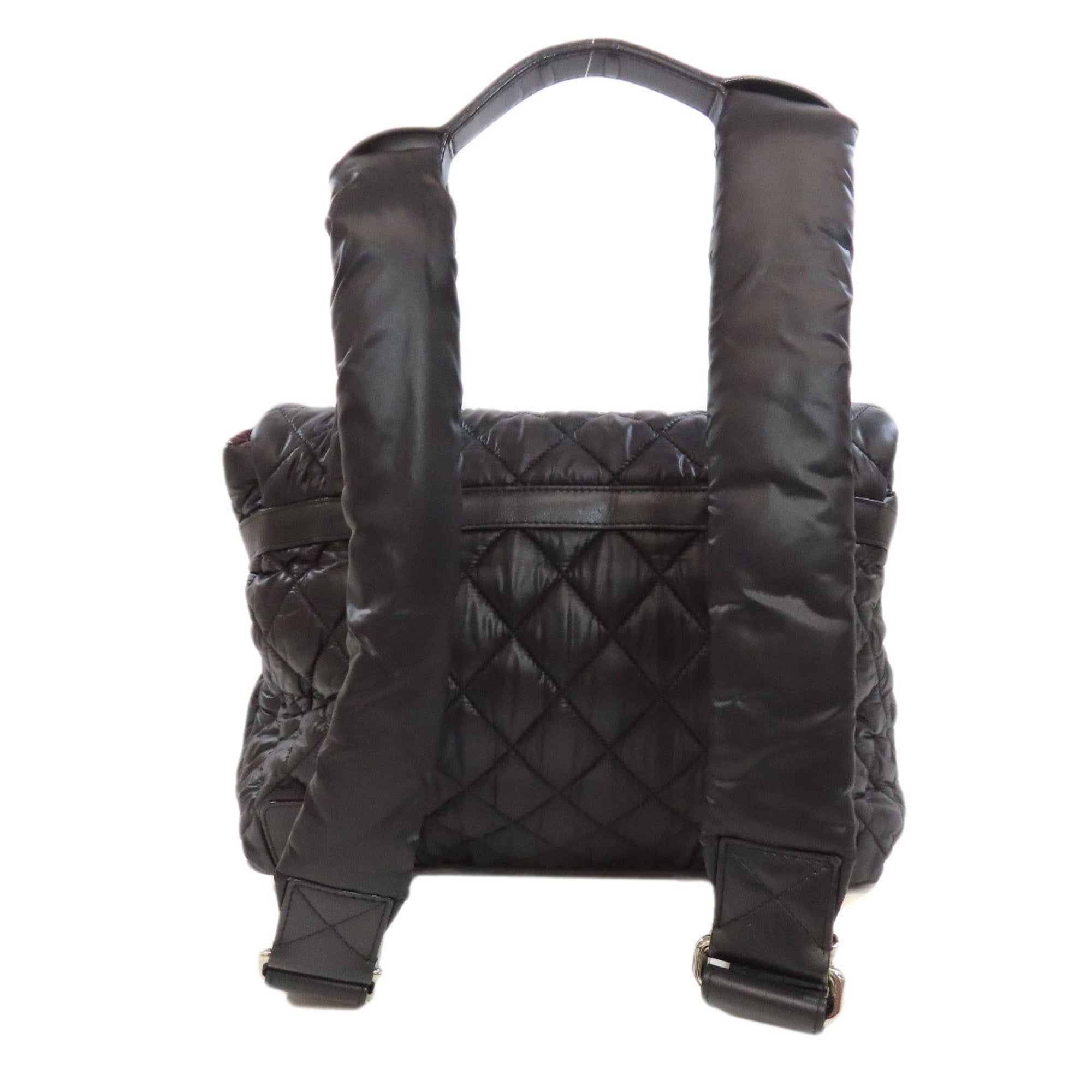 Chanel Black Nylon Backpack (Pre-Owned)
