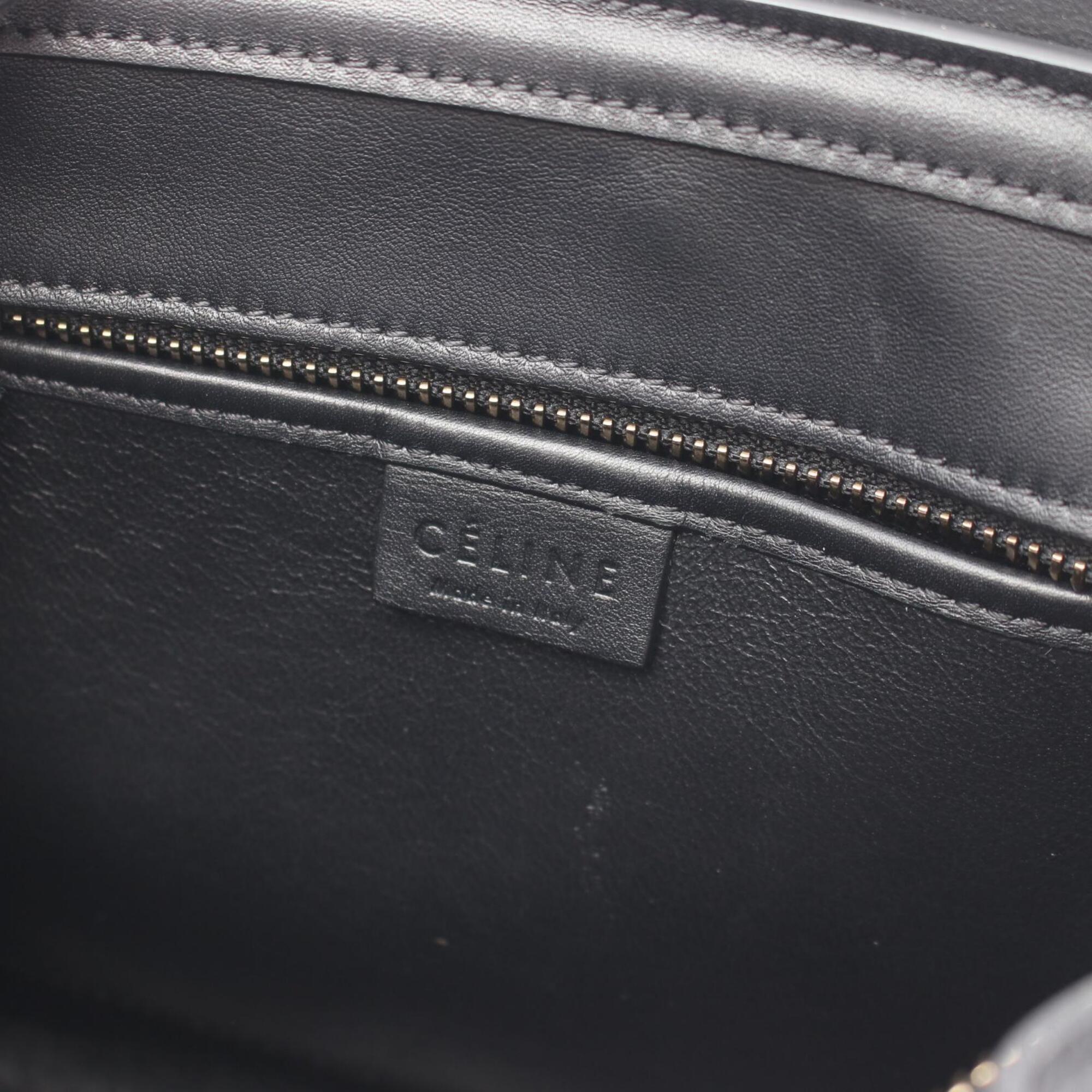 Celine Black Leather Handbag (Pre-Owned)