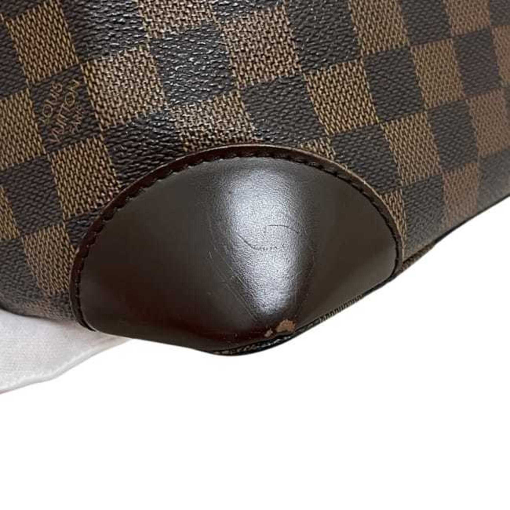 Louis Vuitton Damier Brown Damier Canvas Tote Bag (Pre-Owned)