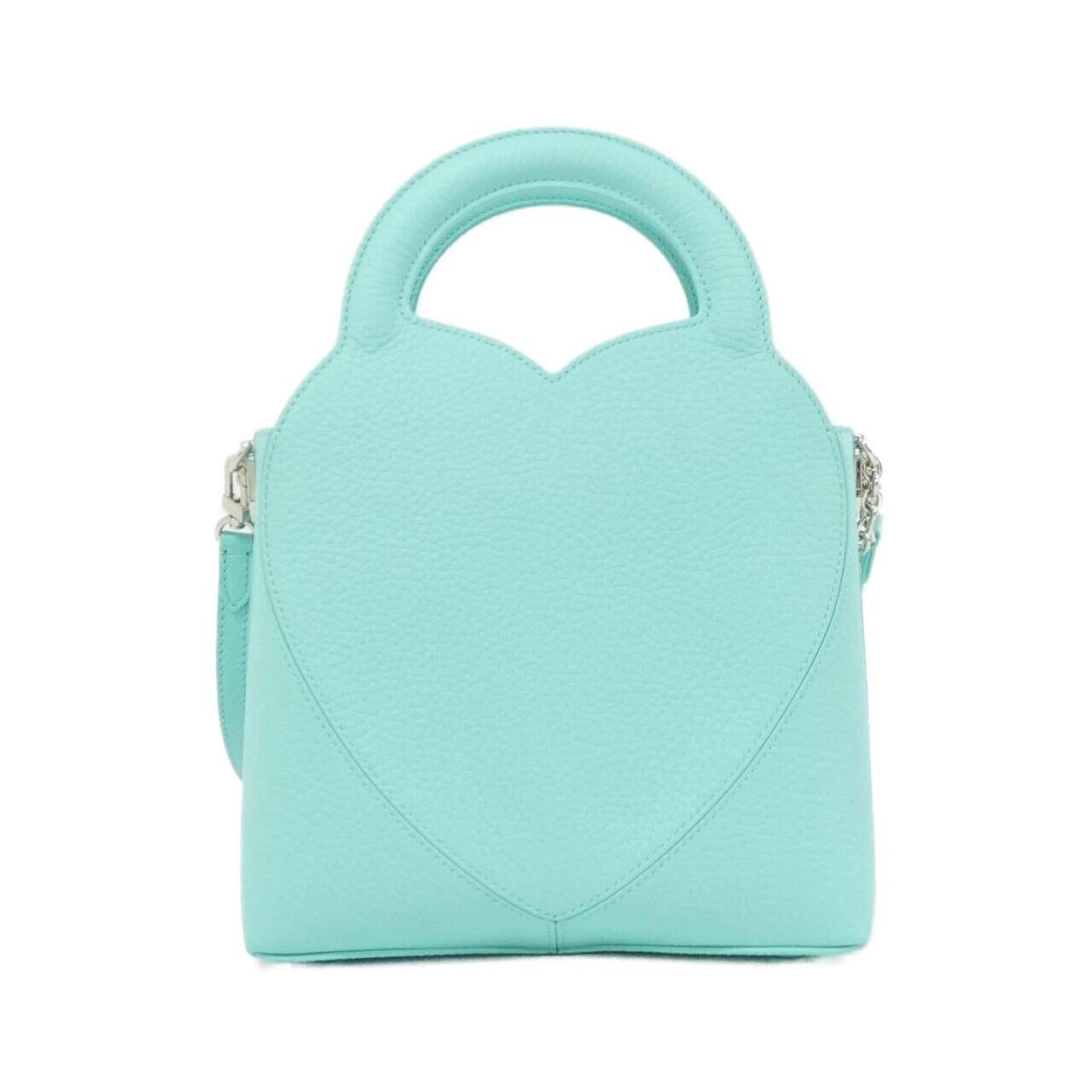 Tiffany Tiffany Blue Leather Handbag (Pre-Owned)