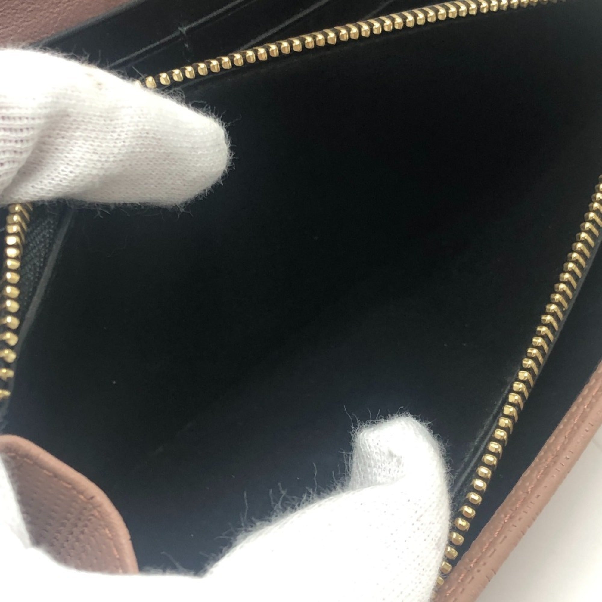 Loewe Beige Canvas Long Wallet (Bi-Fold) (Pre-Owned)