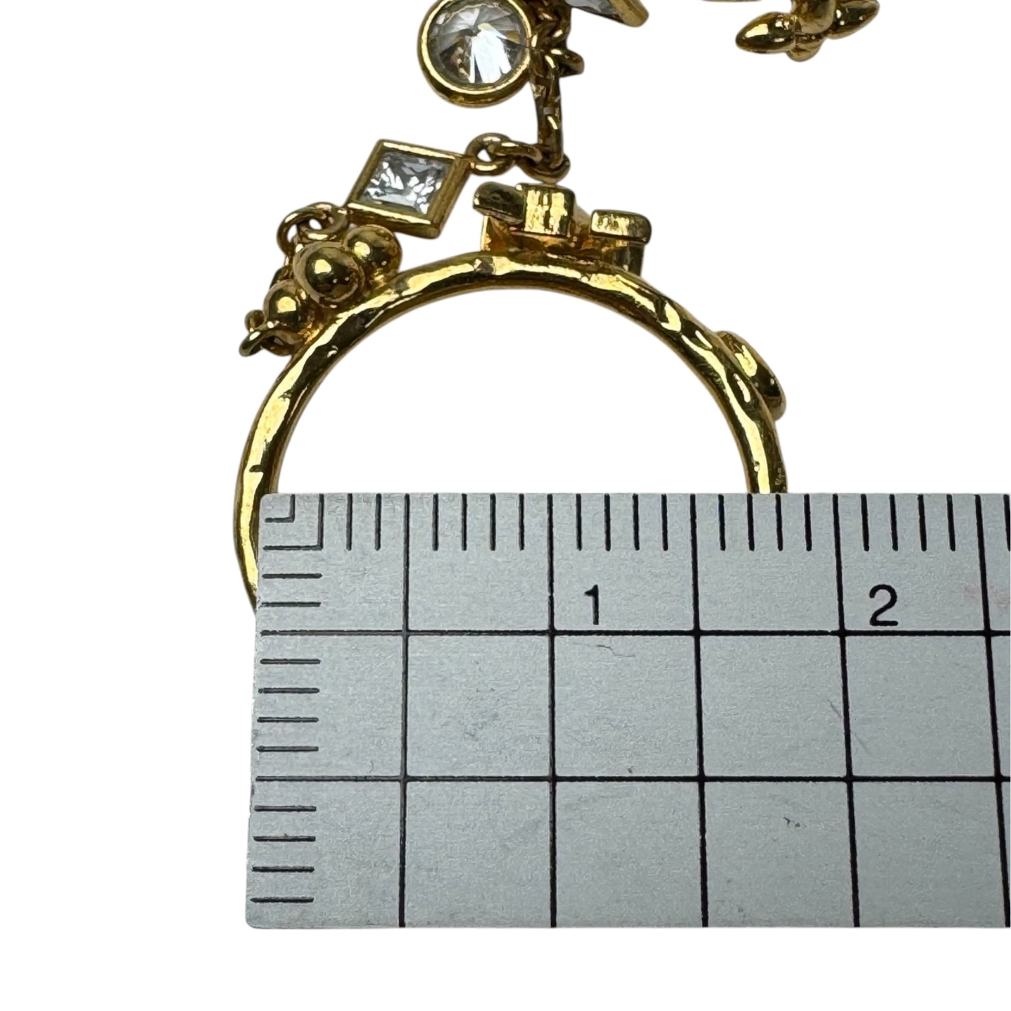 Louis Vuitton Gold Gold Plating Band Ring (Pre-Owned)