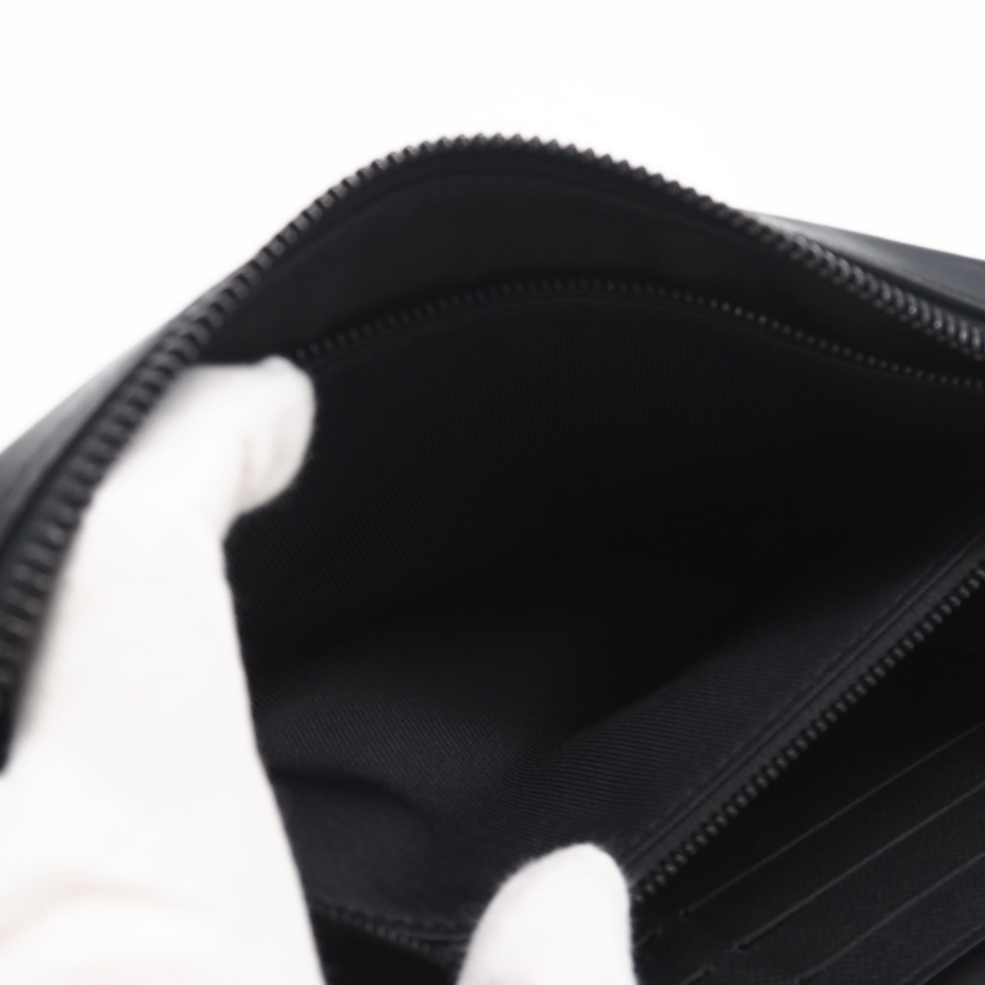 Louis Vuitton Black Brown Monogram Monogram Clutch Bag (Pre-Owned)