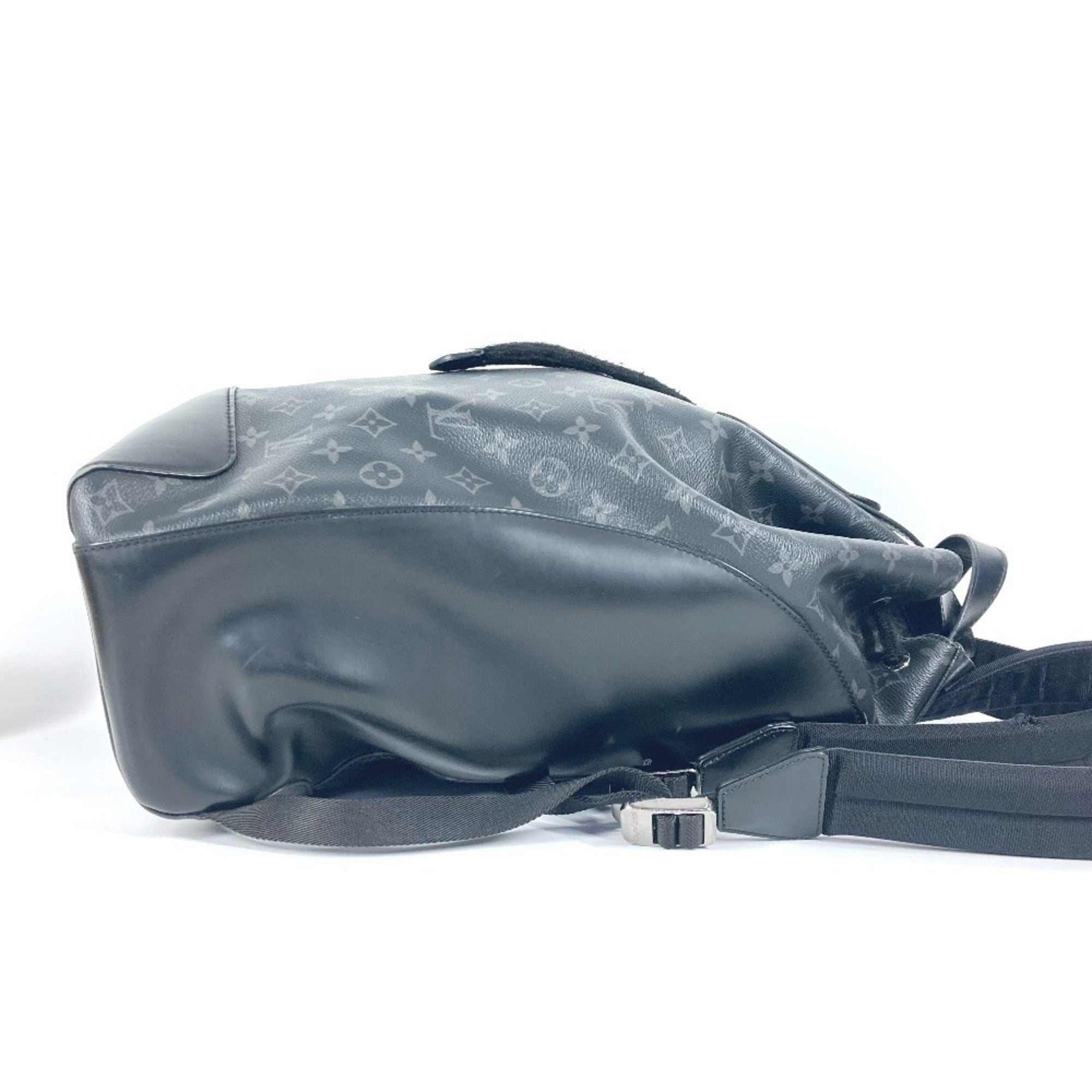 Louis Vuitton Black Monogram Eclipse Monogram Eclipse Backpack Handbag (Pre-Owned)