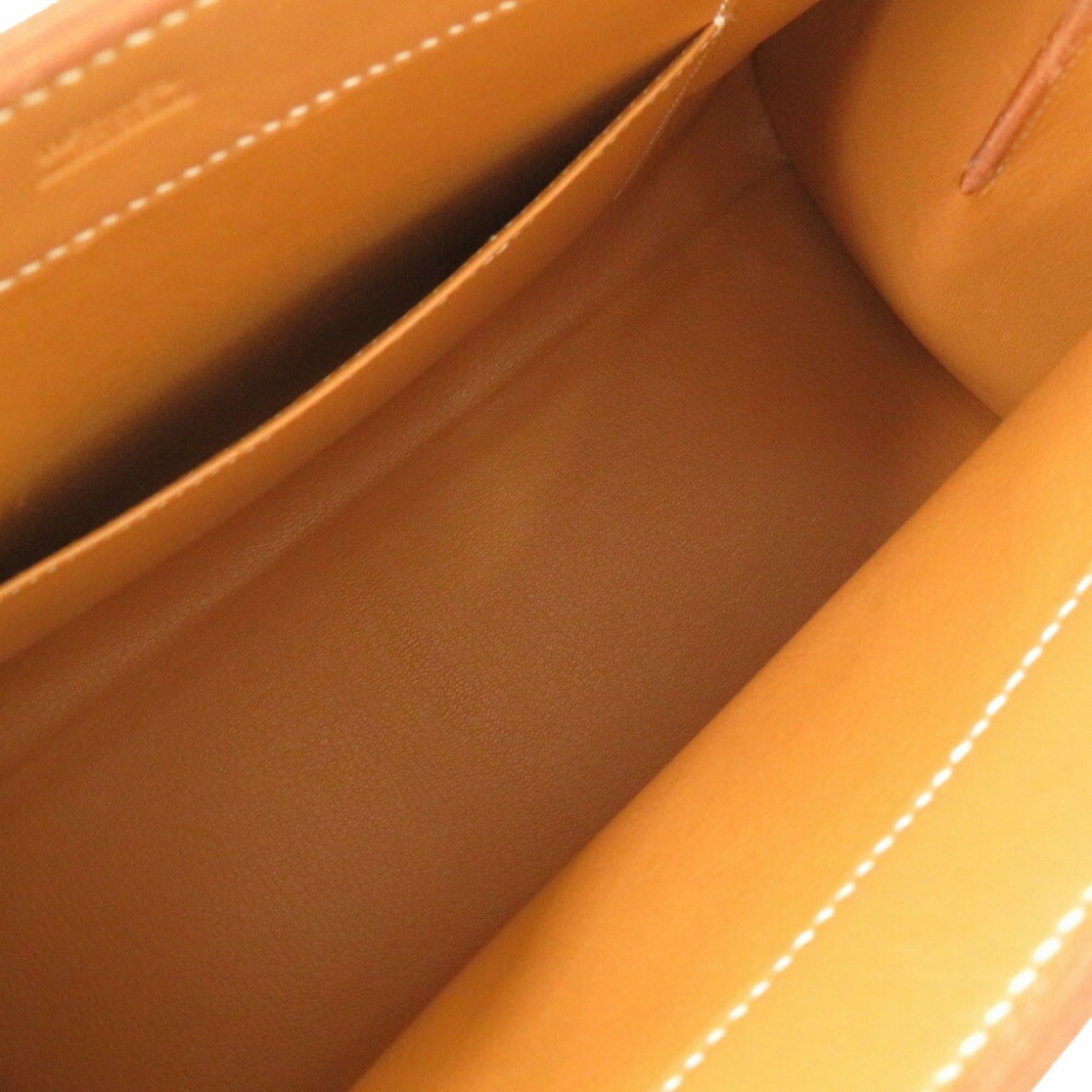 Hermes Natural Vache Leather Shoulder Bag (Pre-Owned)