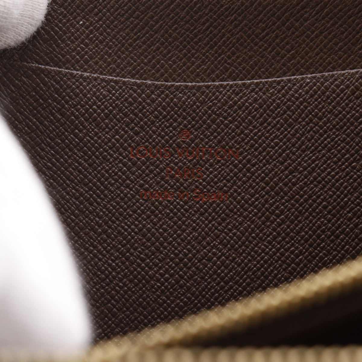Louis Vuitton Brown Damier Canvas Long Wallet (Bi-Fold) (Pre-Owned)