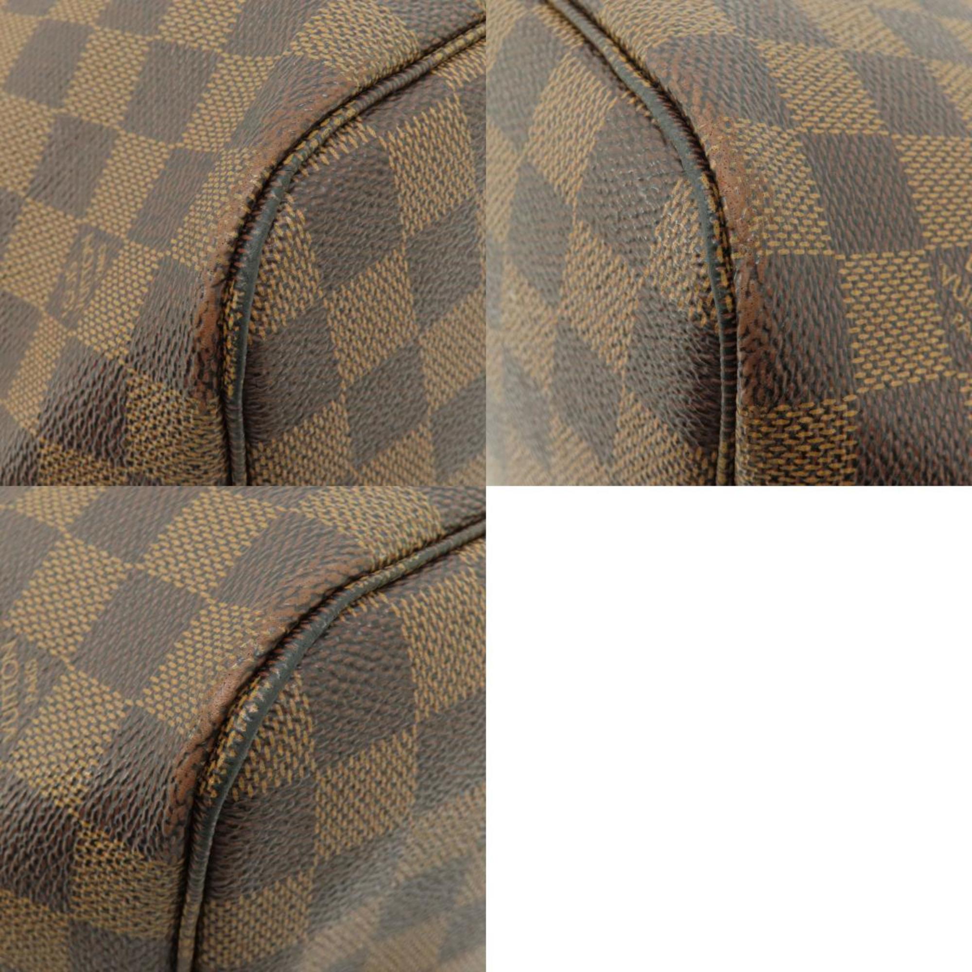 Louis Vuitton Damier Brown Damier Canvas Ebene Damier Canvas Tote Bag (Pre-Owned)