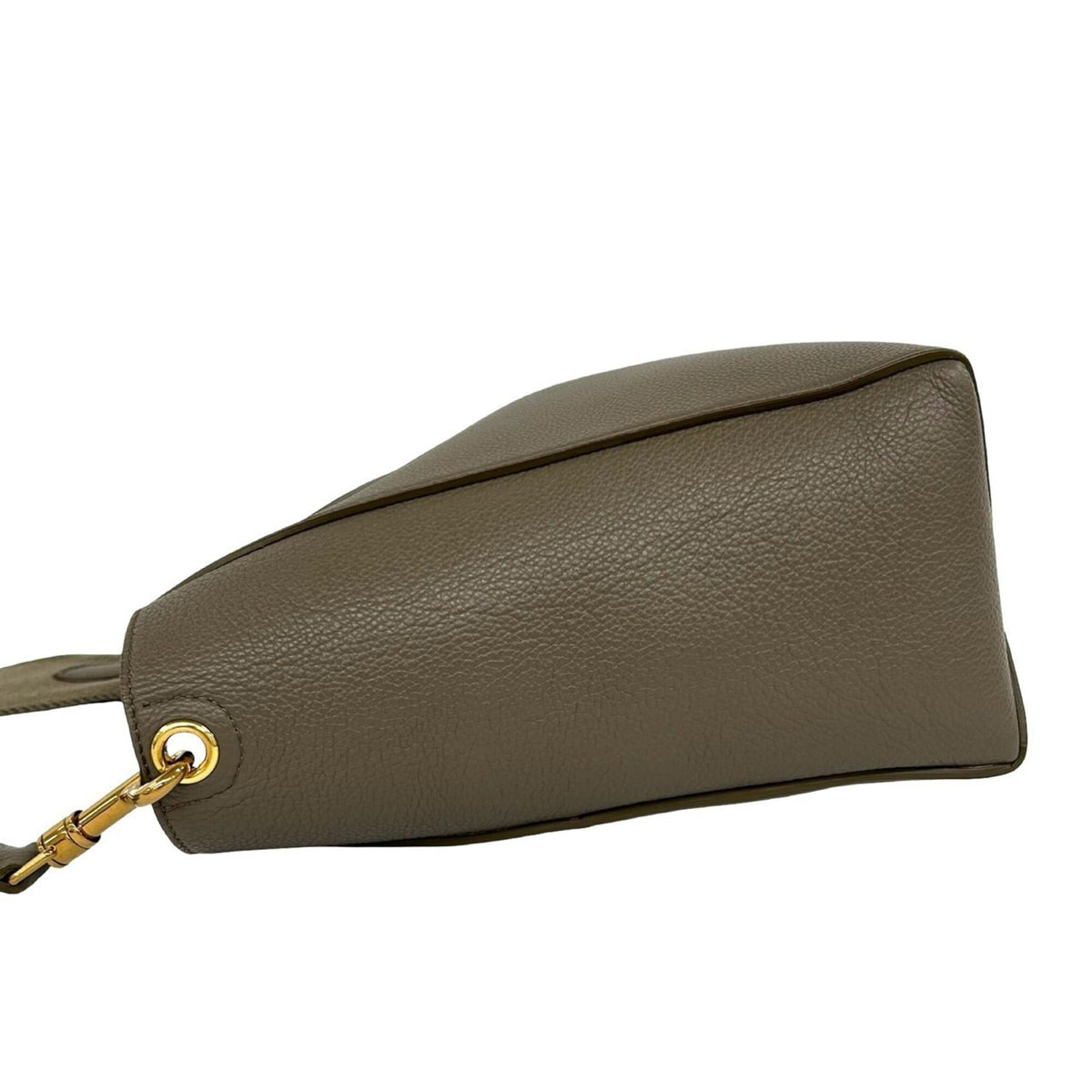 Celine Beige Leather Crossbody Bag Shoulder Bag (Pre-Owned)