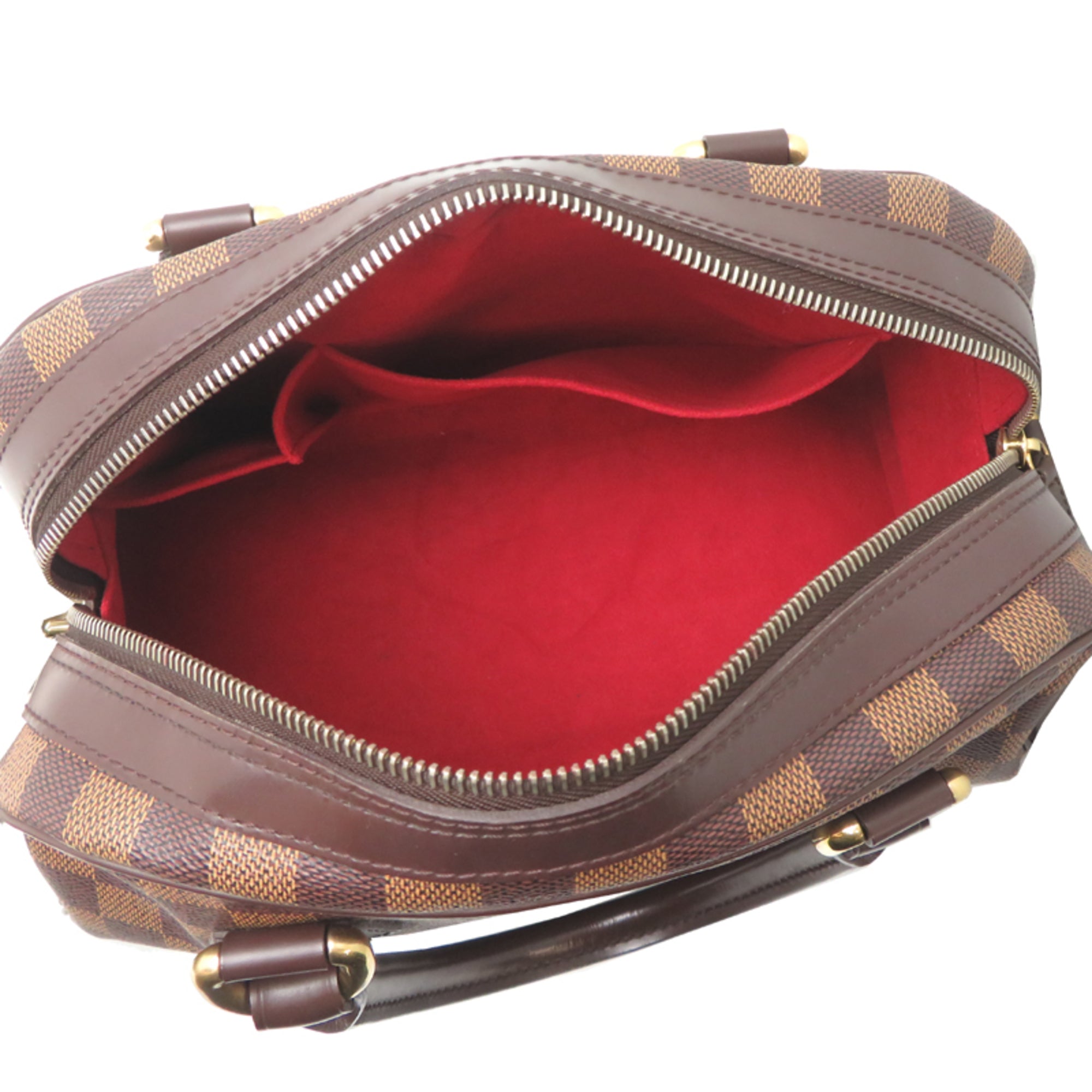 Louis Vuitton Brown Damier Canvas Handbag (Pre-Owned)
