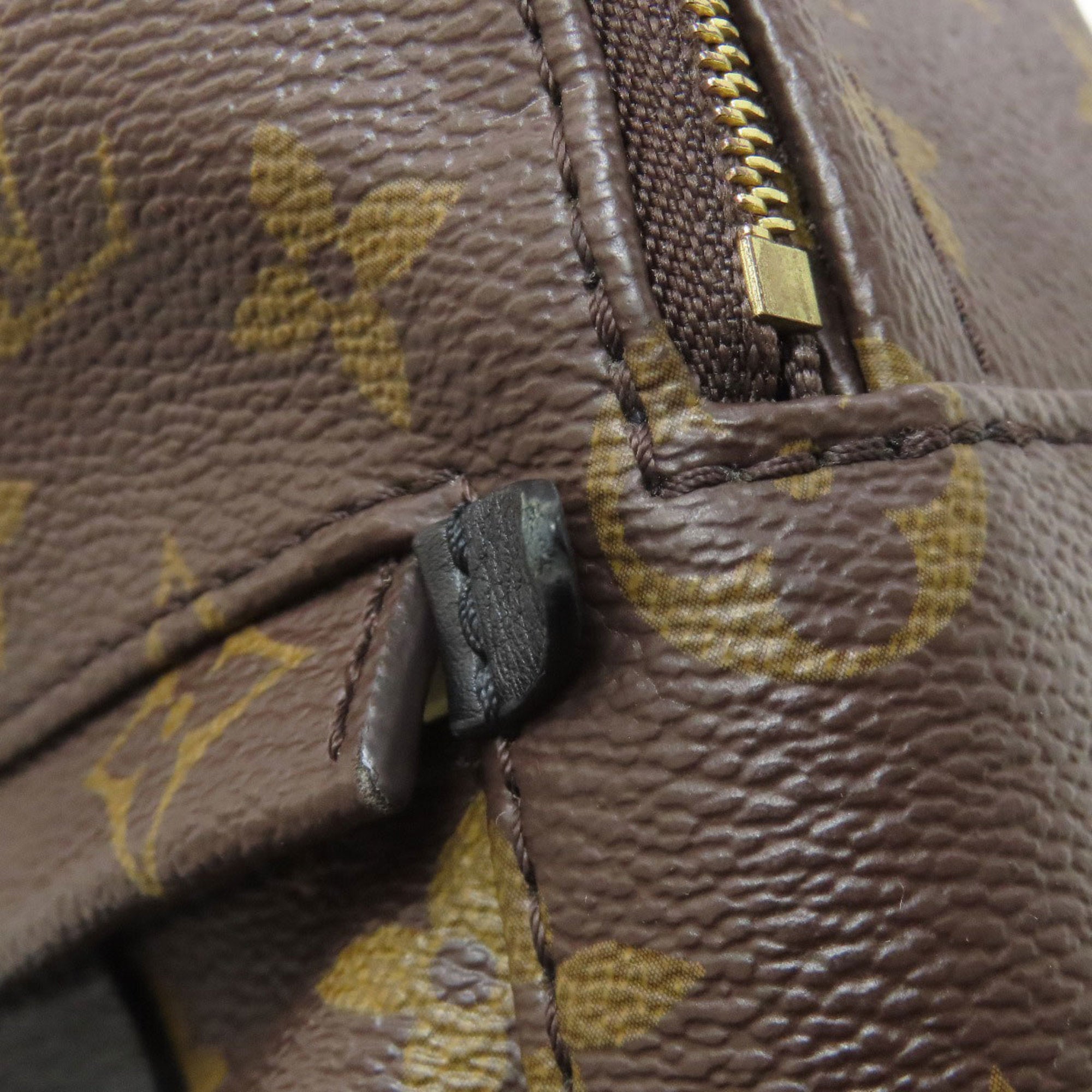 Louis Vuitton Monogram Black Pvc Backpack (Pre-Owned)