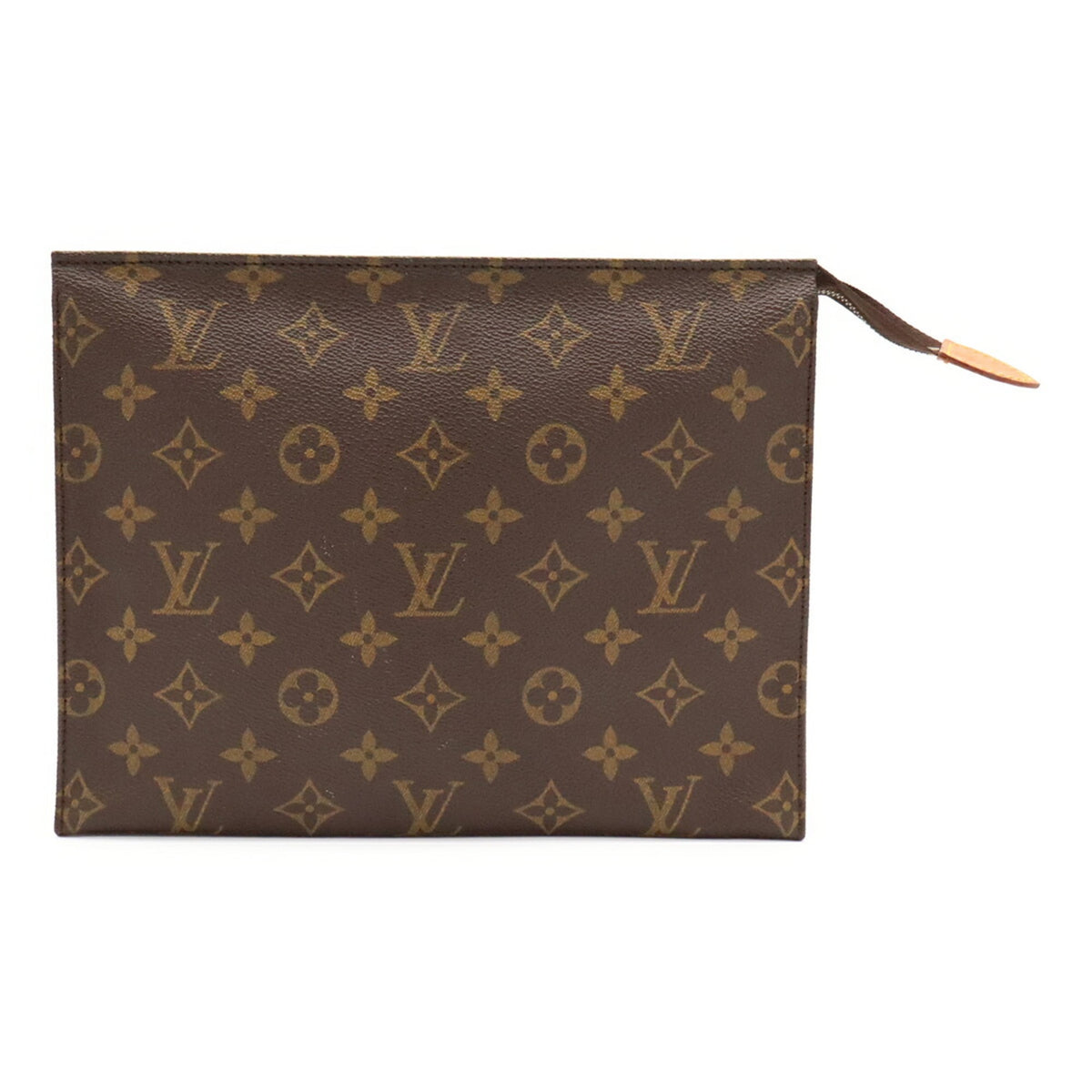 Louis Vuitton Brown Galle Monogram Pvc Handbag Pouch (Pre-Owned)