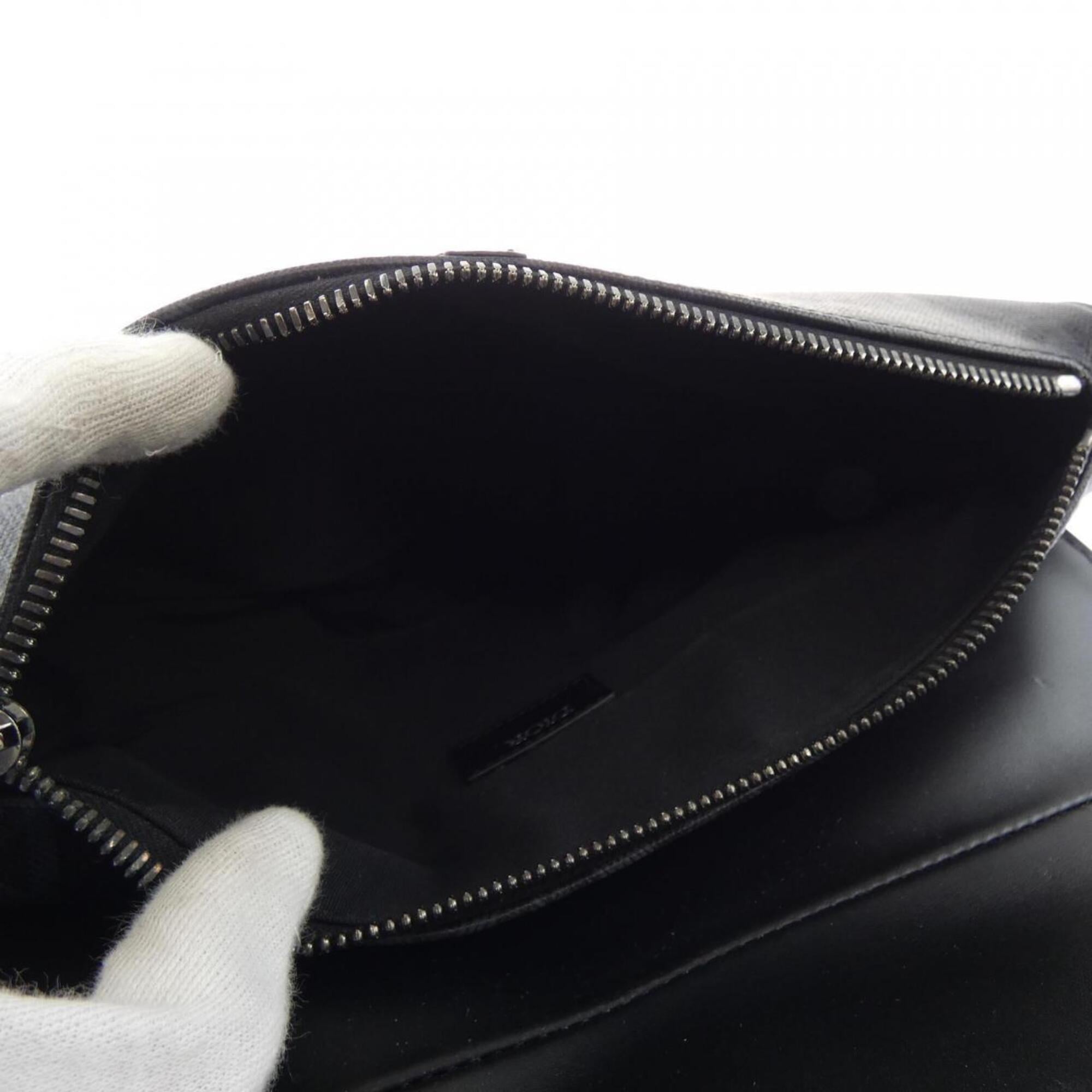 Christian Dior Black Gray Handbag (Pre-Owned)