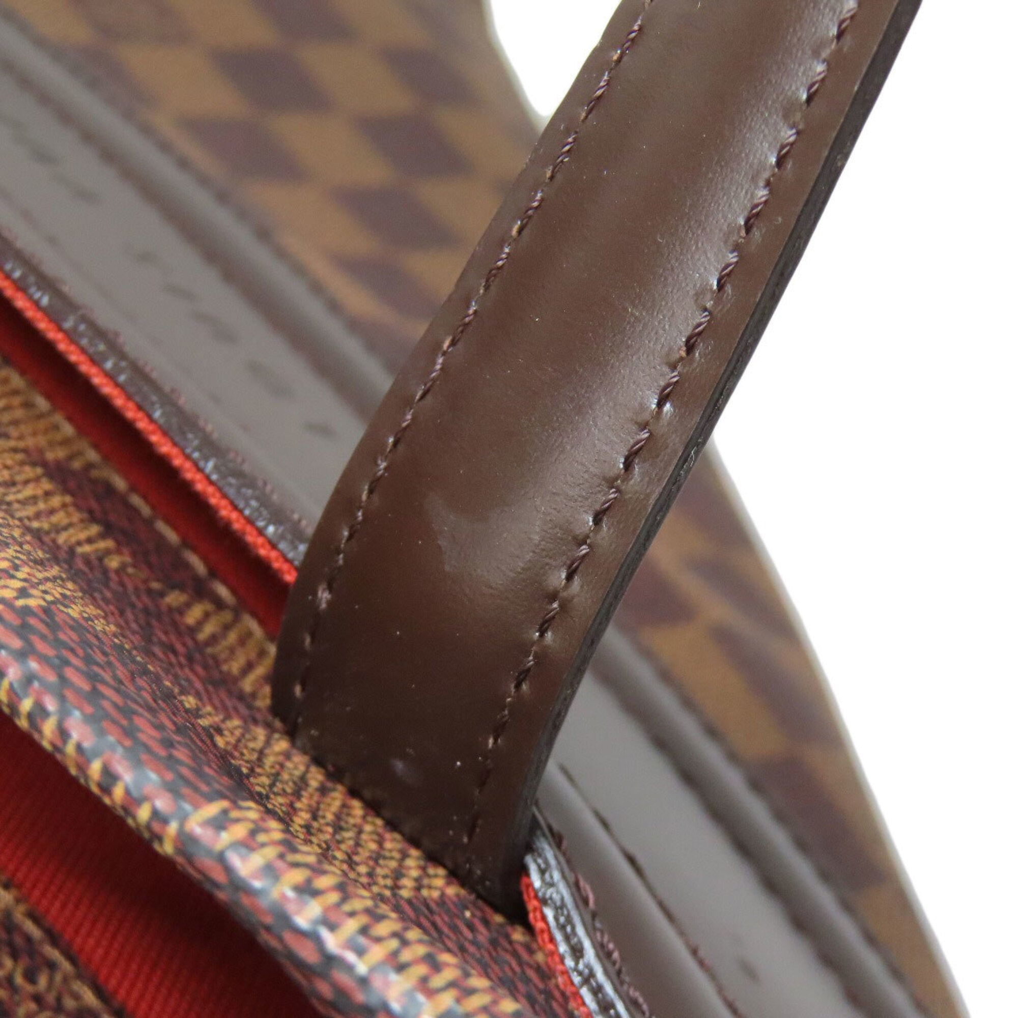 Louis Vuitton Brown Damier Canvas Ebene Damier Canvas Tote Bag (Pre-Owned)