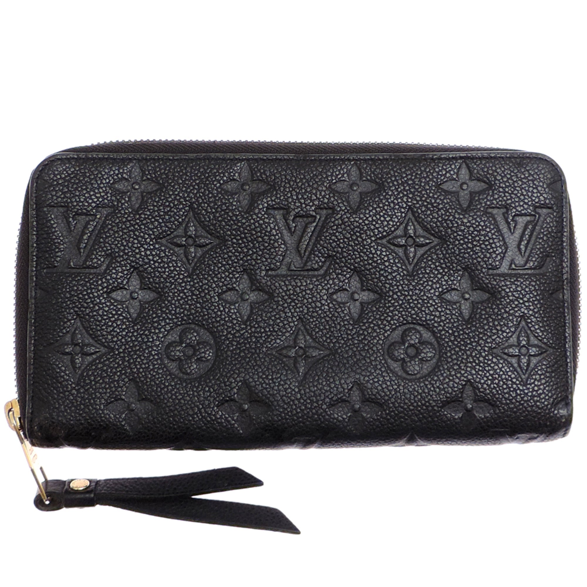 Louis Vuitton Infini Navy Monogram Empreinte Long Wallet (Bi-Fold) (Pre-Owned)