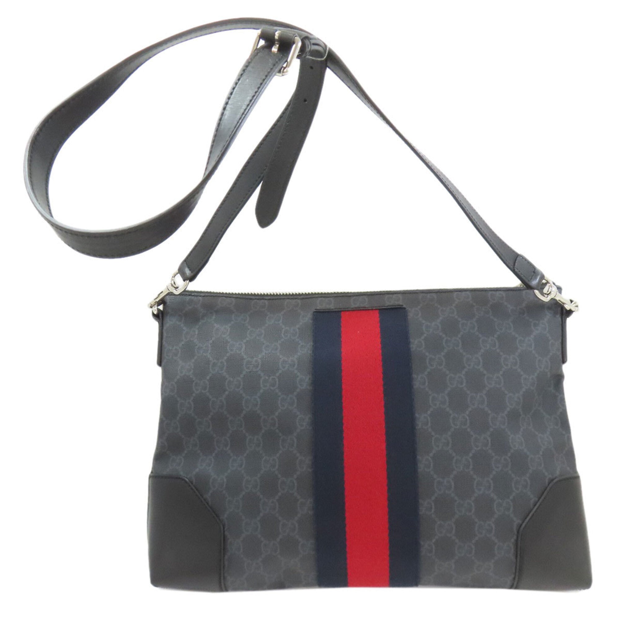 Gucci Black Pvc Shoulder Bag (Pre-Owned)