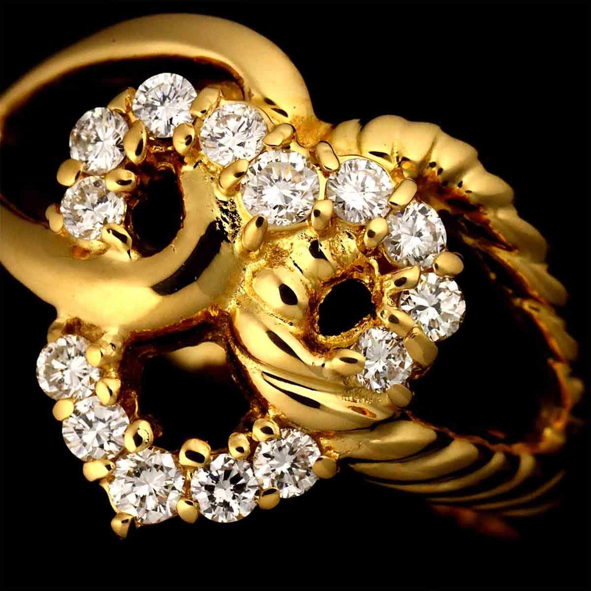 Celine Yellow Band Ring (Pre-Owned)