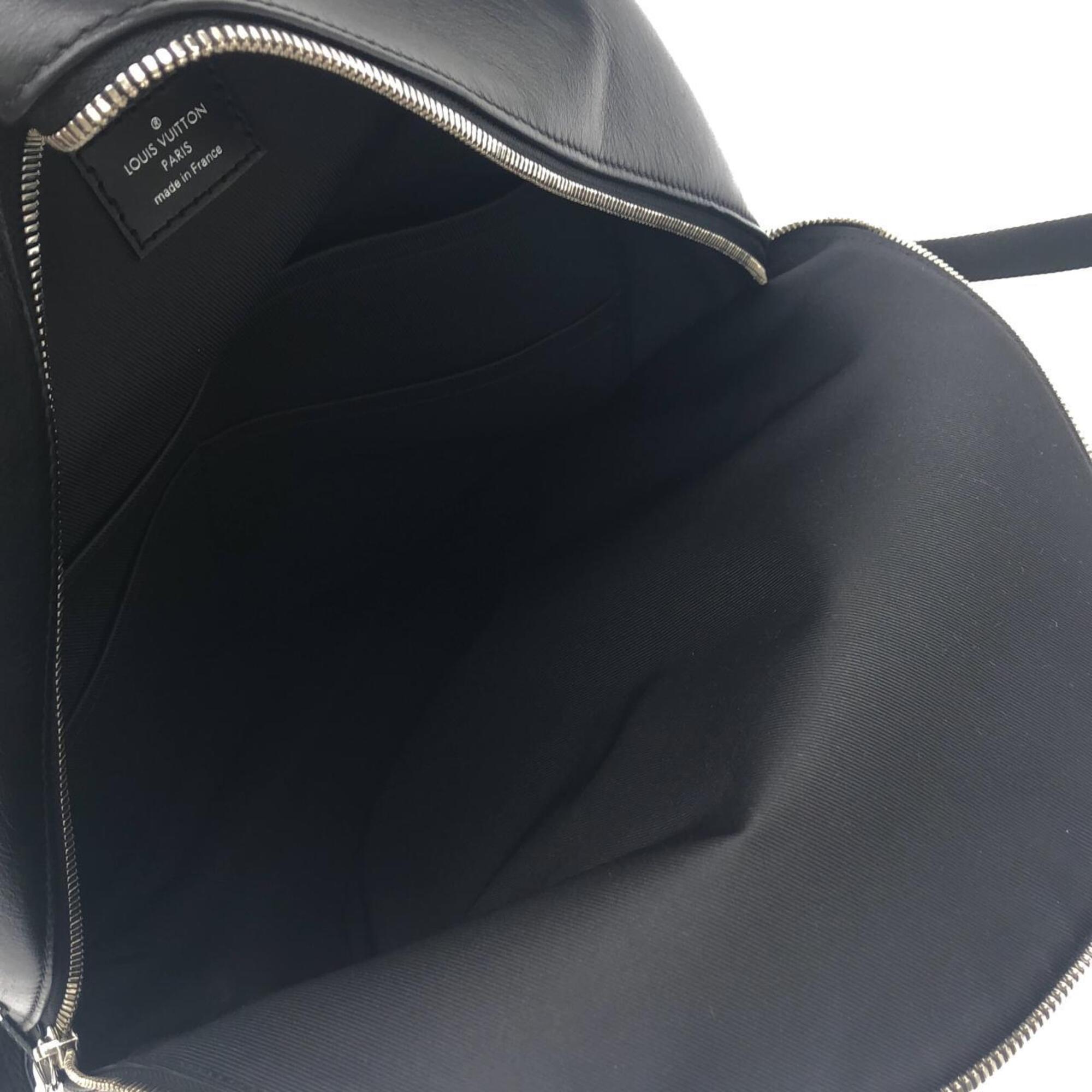 Louis Vuitton Graphite Coated Canvas Backpack (Pre-Owned)