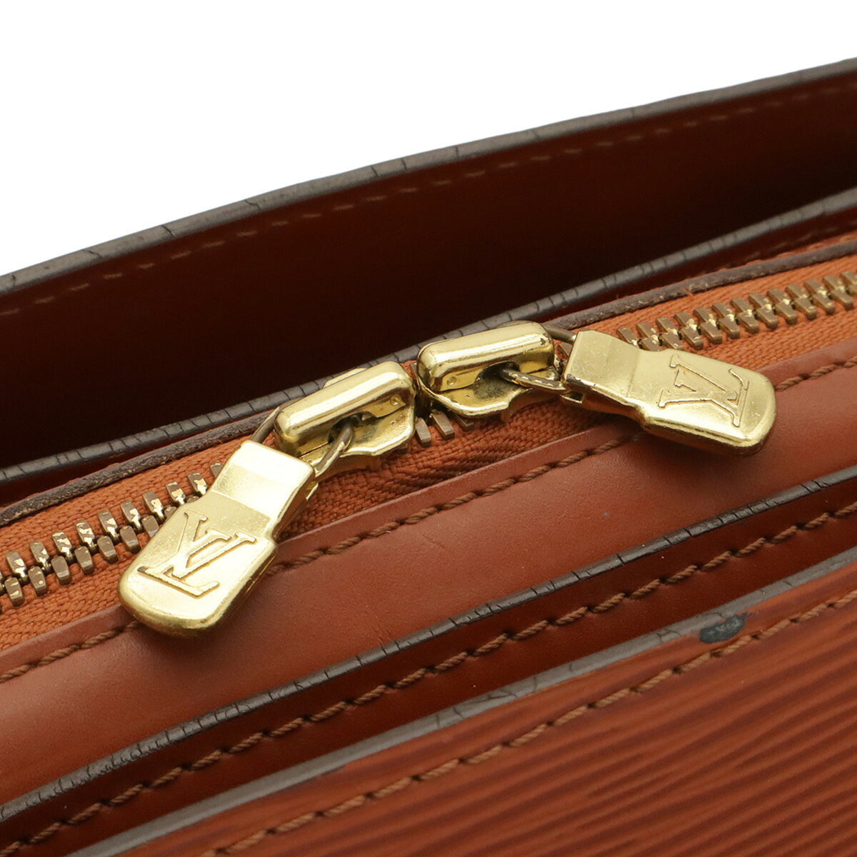 Louis Vuitton Brown Epi Leather Handbag (Pre-Owned)