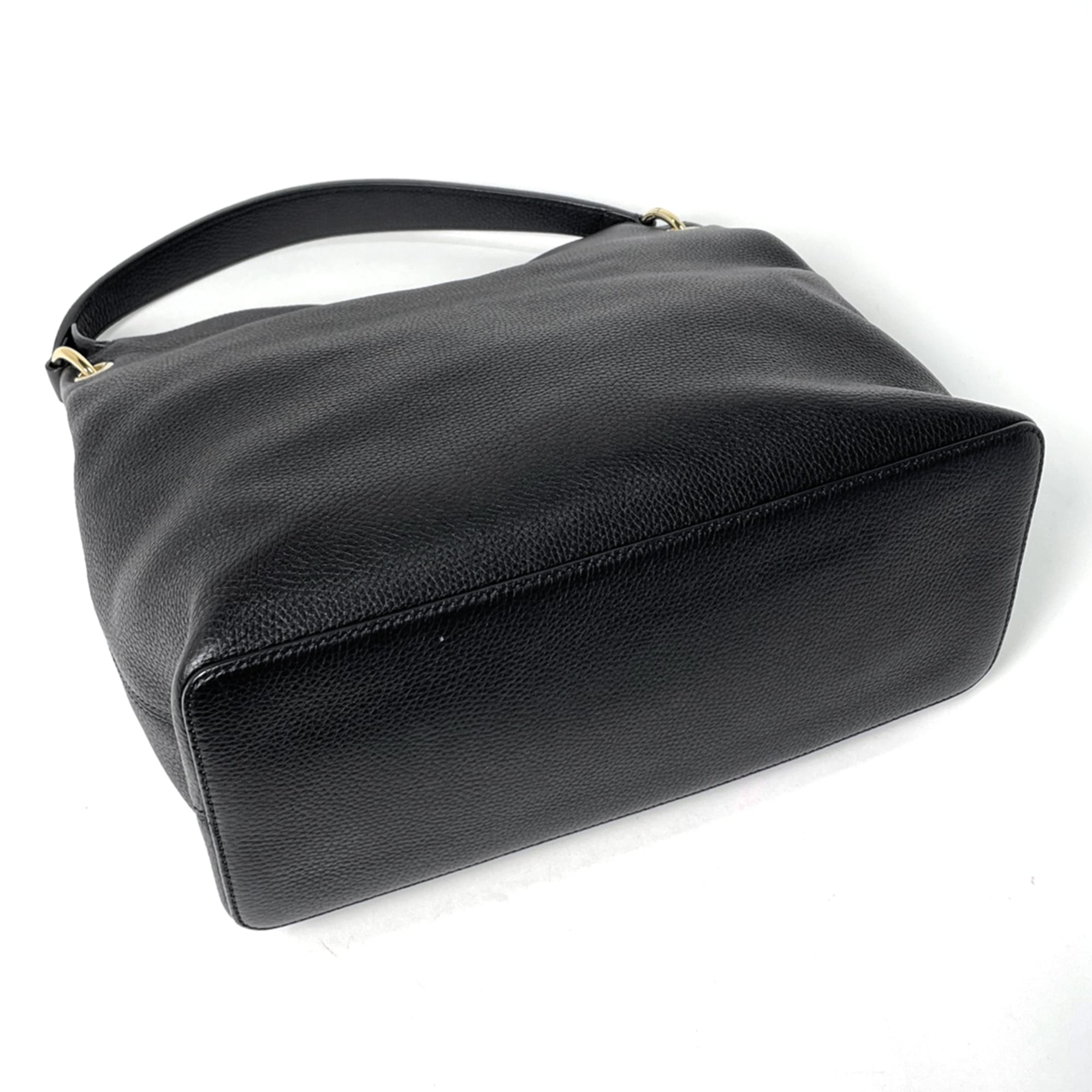 Gucci Black Leather Handbag (Pre-Owned)