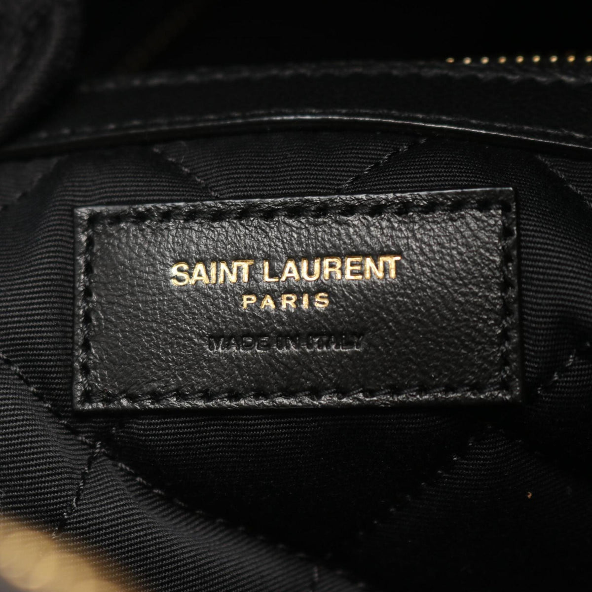 Saint Laurent Black Leather Boston Bag Handbag (Pre-Owned)