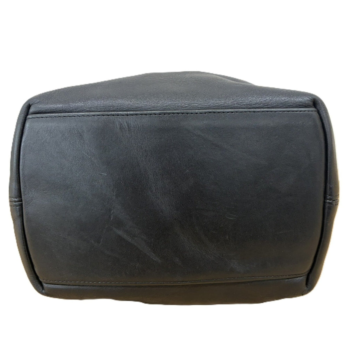 Coach Black Leather Shoulder Bag (Pre-Owned)