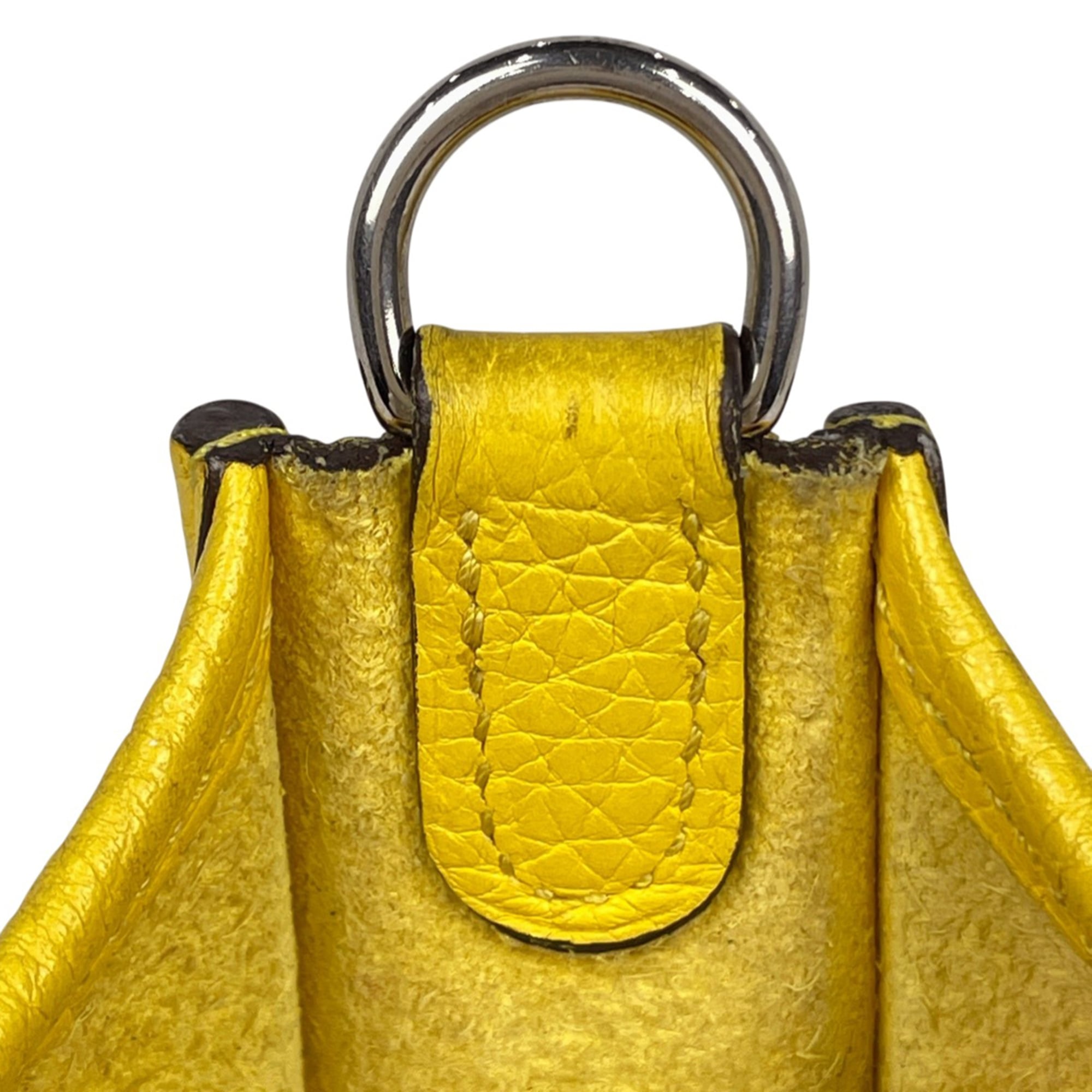 Hermes Evelyne Taurillon Clemence Leather Pochette Shoulder Bag (Pre-Owned)