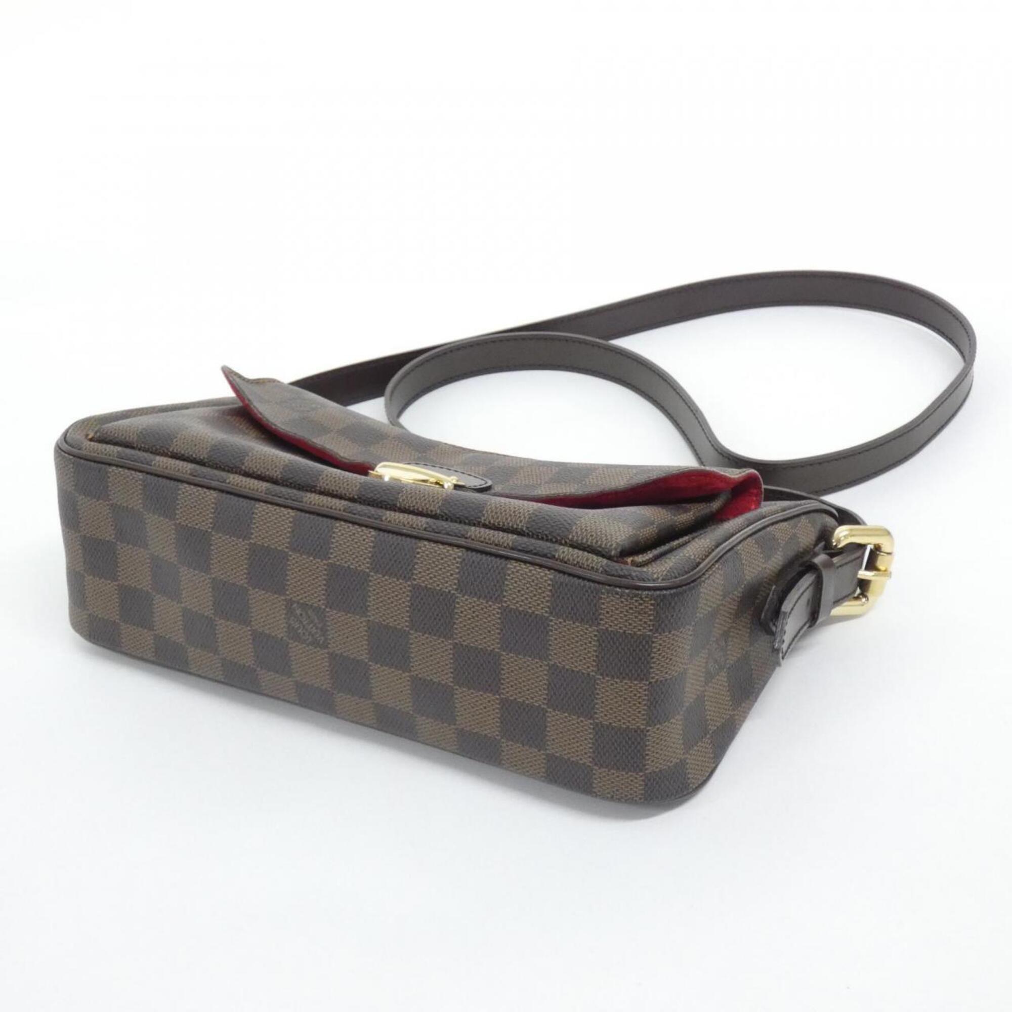 Louis Vuitton Damier Ebene Coated Canvas Shoulder Bag (Pre-Owned)