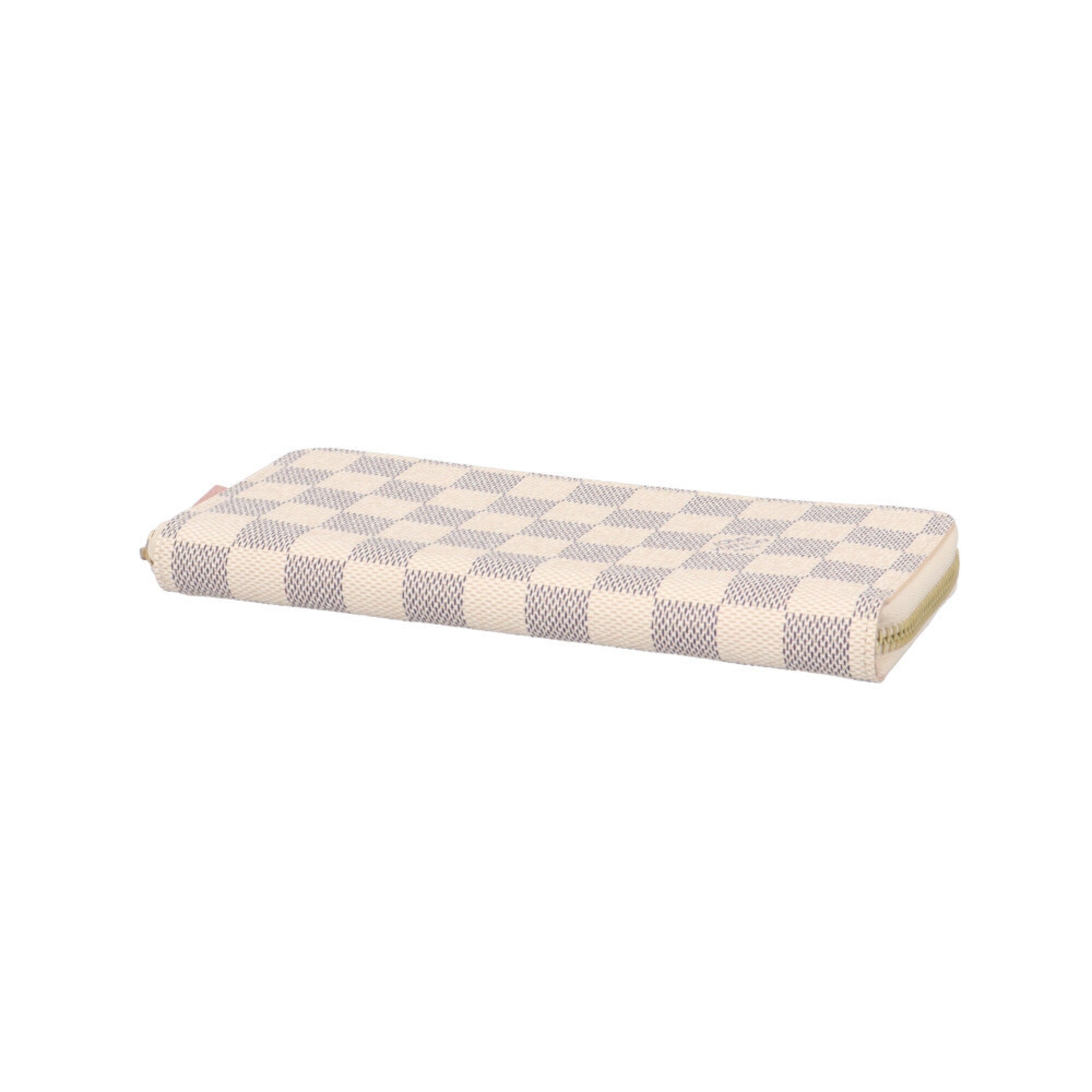 Louis Vuitton Damier Azur Rose Ballerine White Damier Azur Long Wallet (Bi-Fold) (Pre-Owned)