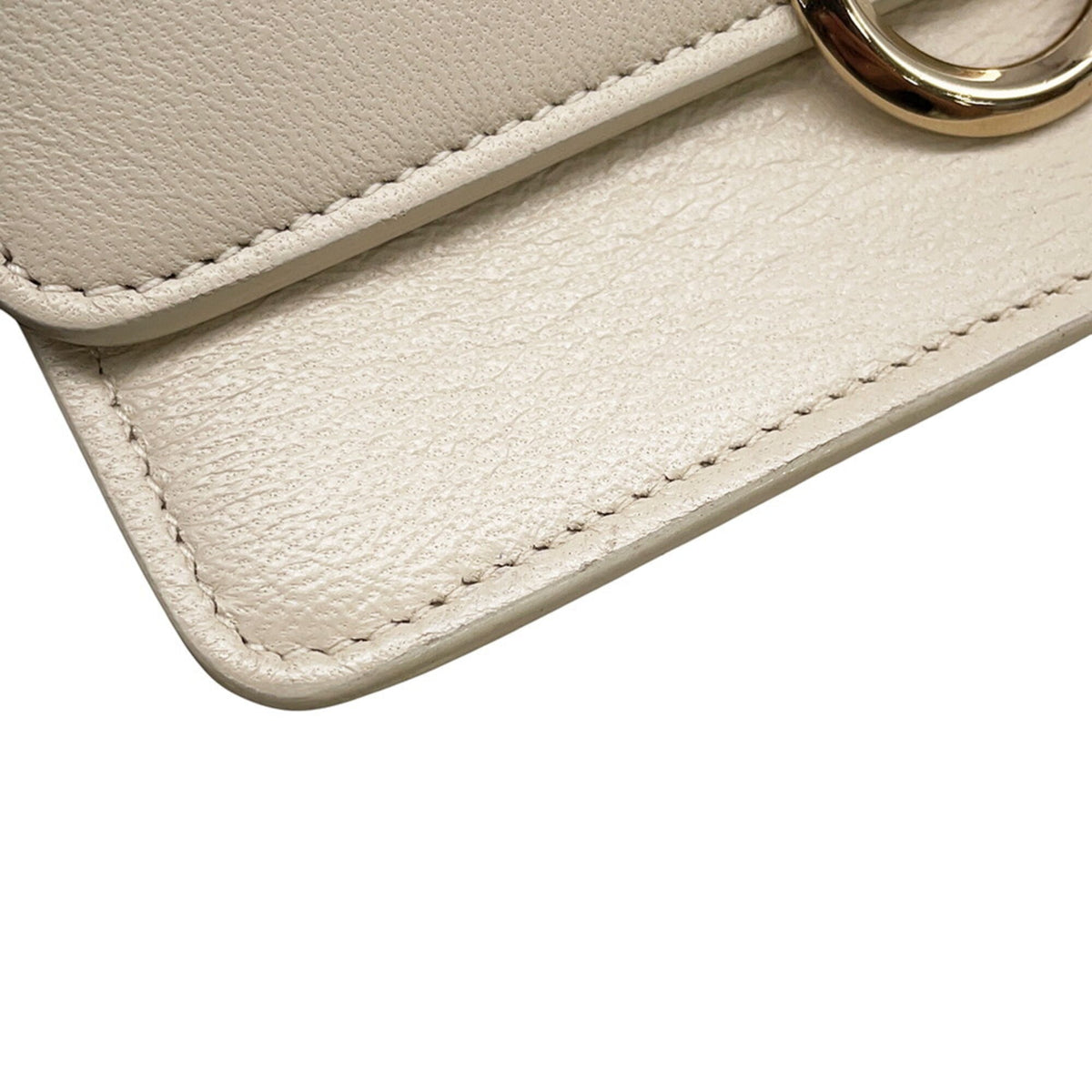 Jimmy Choo White Leather Handbag Shoulder Bag (Pre-Owned)