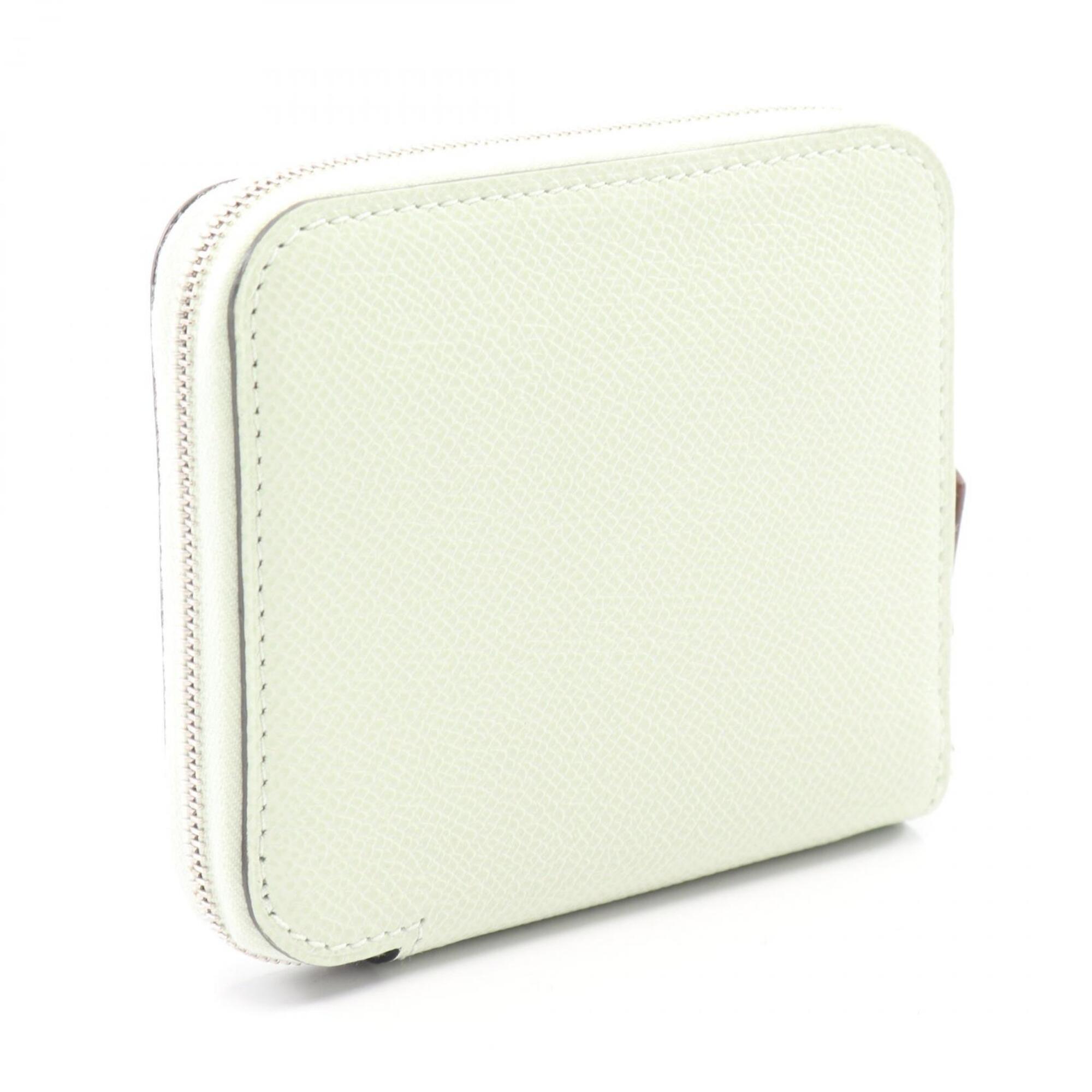 Hermes Green Epsom Leather Coin Purse/Coin Case (Pre-Owned)
