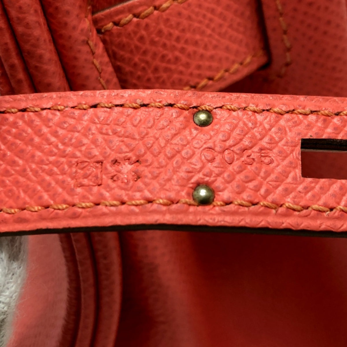 Hermes Pink Leather Handbag (Pre-Owned)