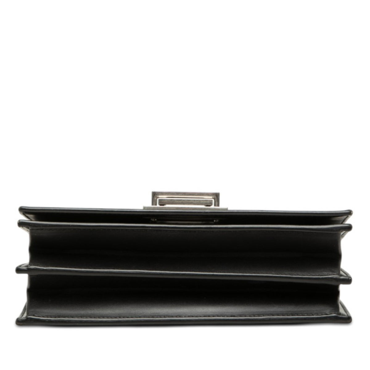 Saint Laurent Black Leather Shoulder Bag (Pre-Owned)