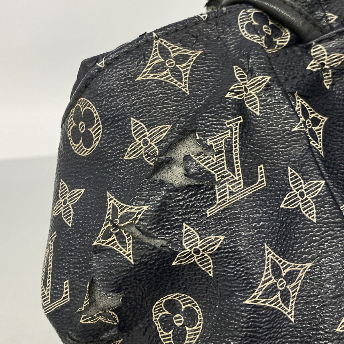 Louis Vuitton Navy Backpack (Pre-Owned)